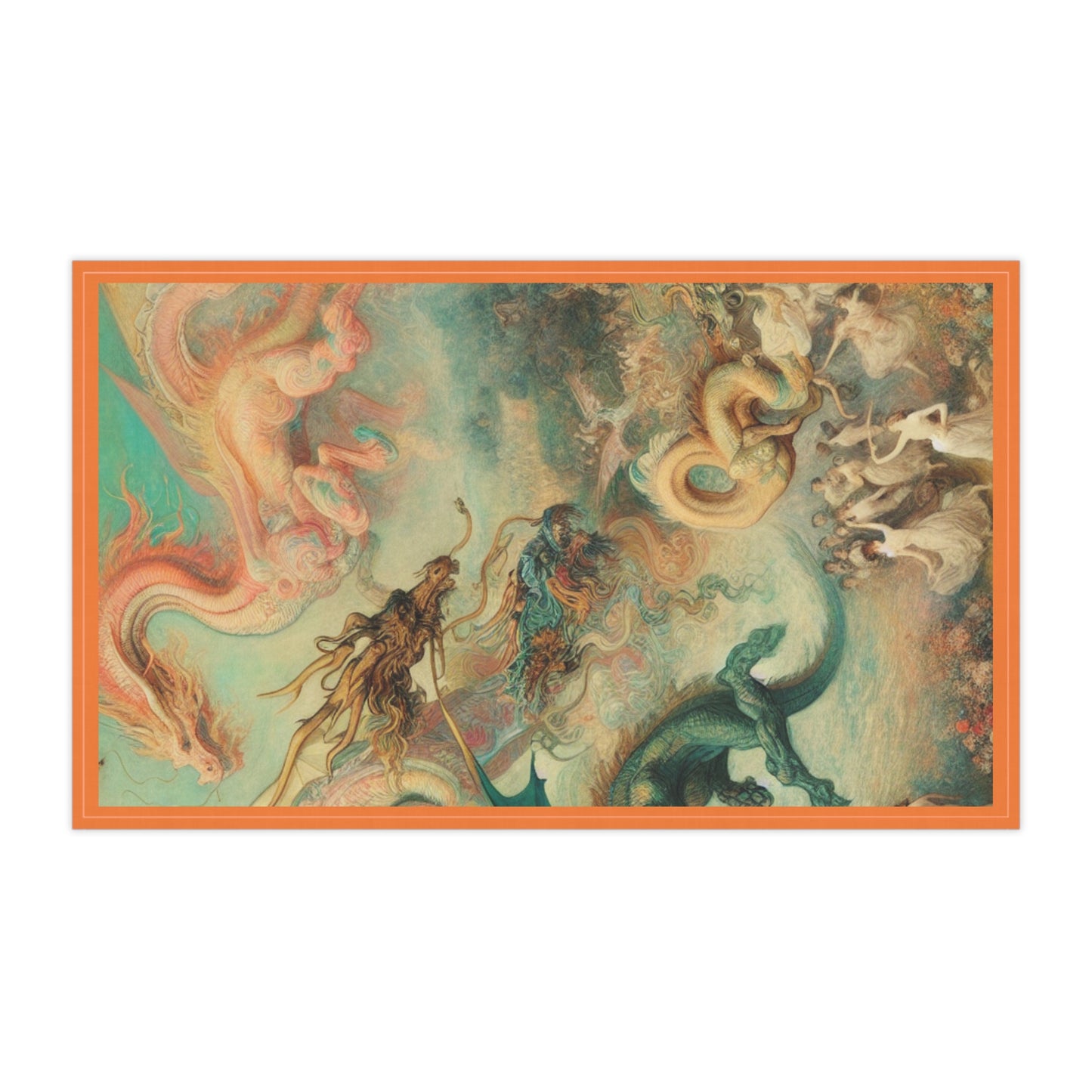 Degas Dreams of Dragons Tea Towels