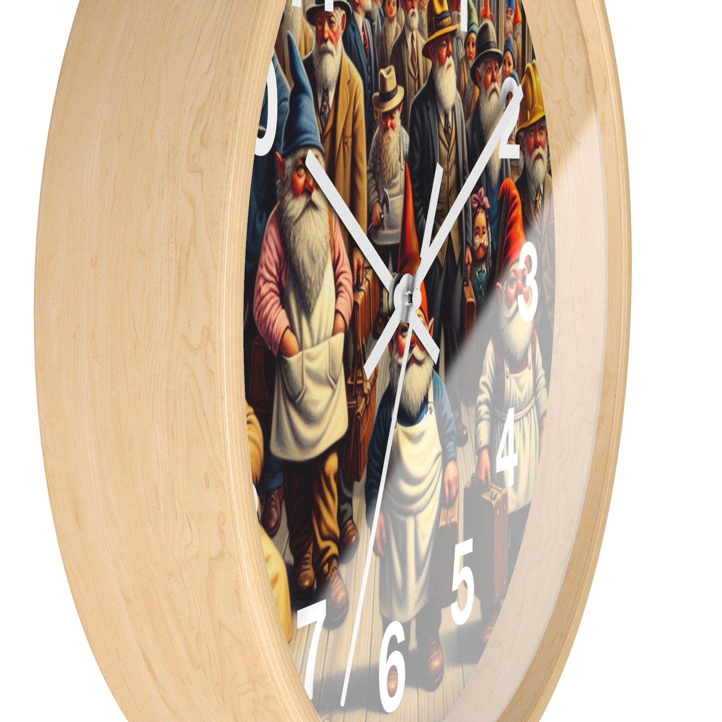 The Gnome-mute Home Wall Clock