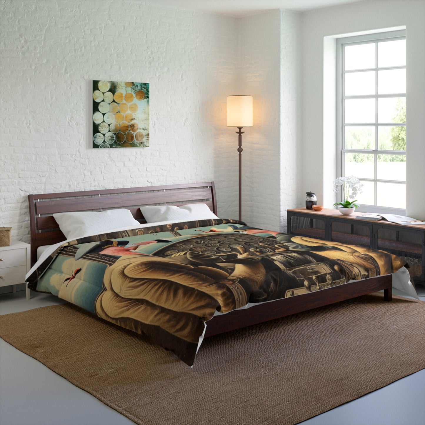 Flamingo Flight Deck Comforter