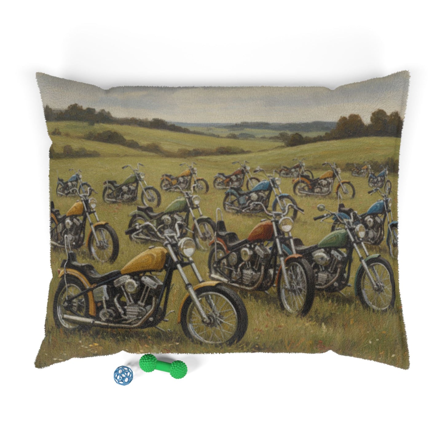 Wild Motorcycles Pet Bed