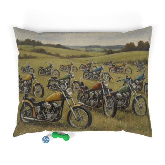 Wild Motorcycles Pet Bed