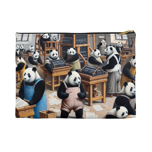 Printing Pandamonium Accessory Pouch