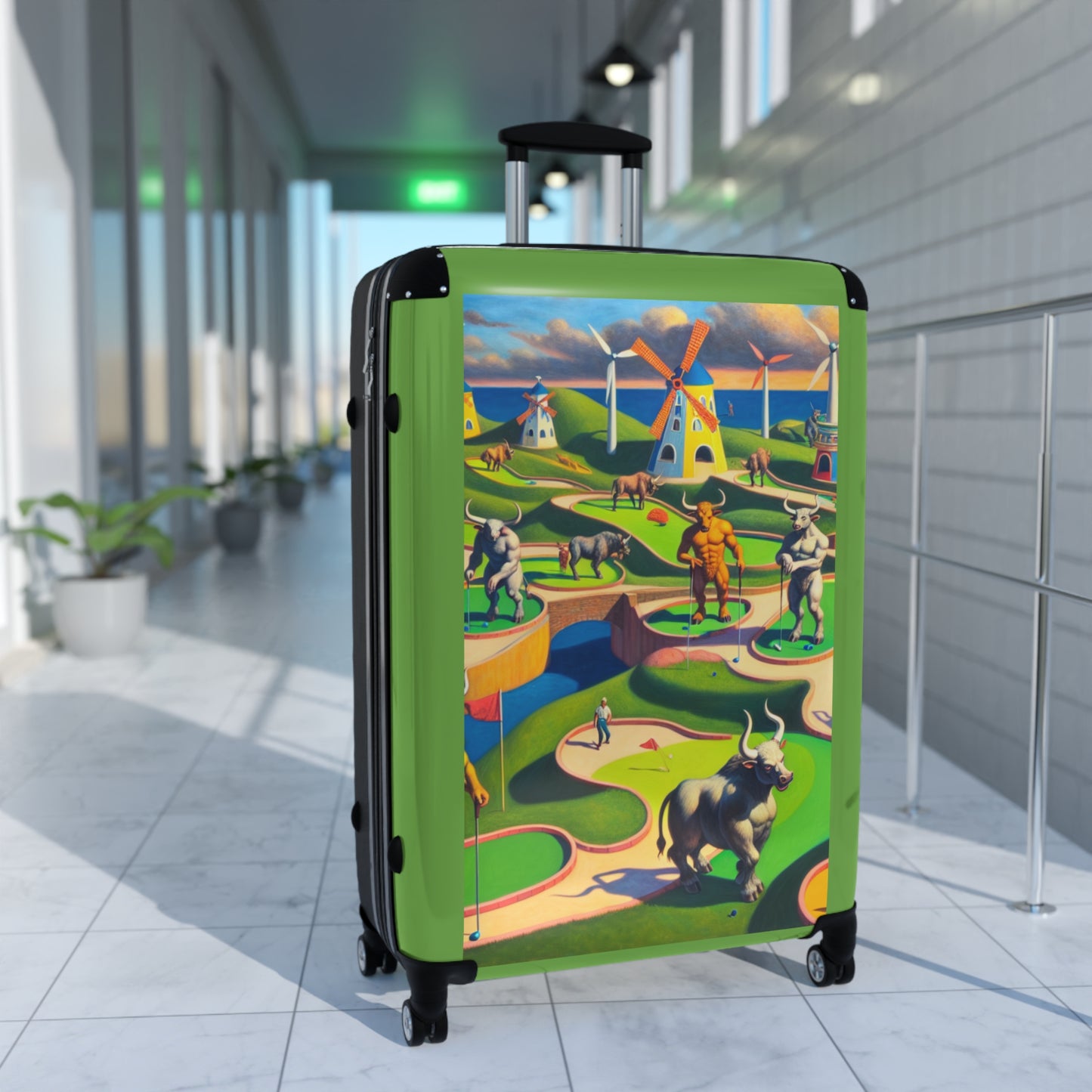 Mini-taur Golf Suitcase