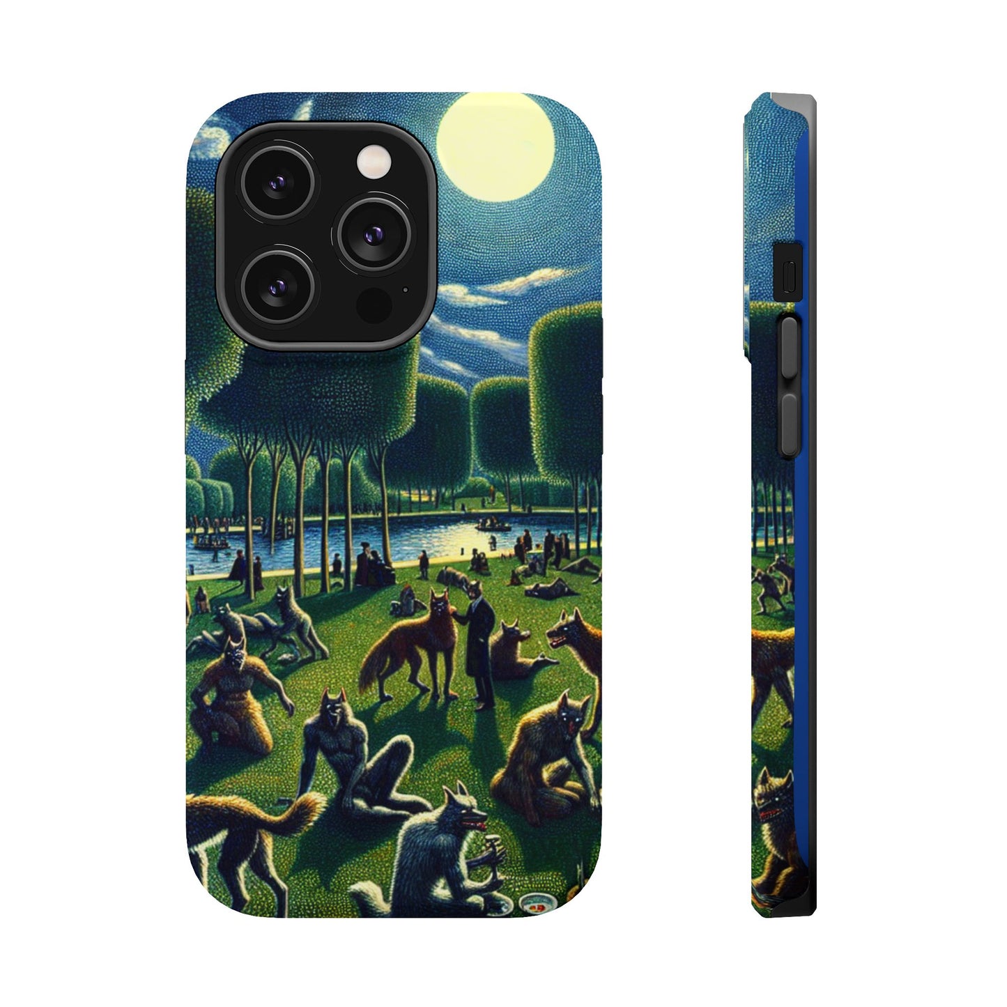 Werewolves at the Waterfront Magnetic iPhone Case