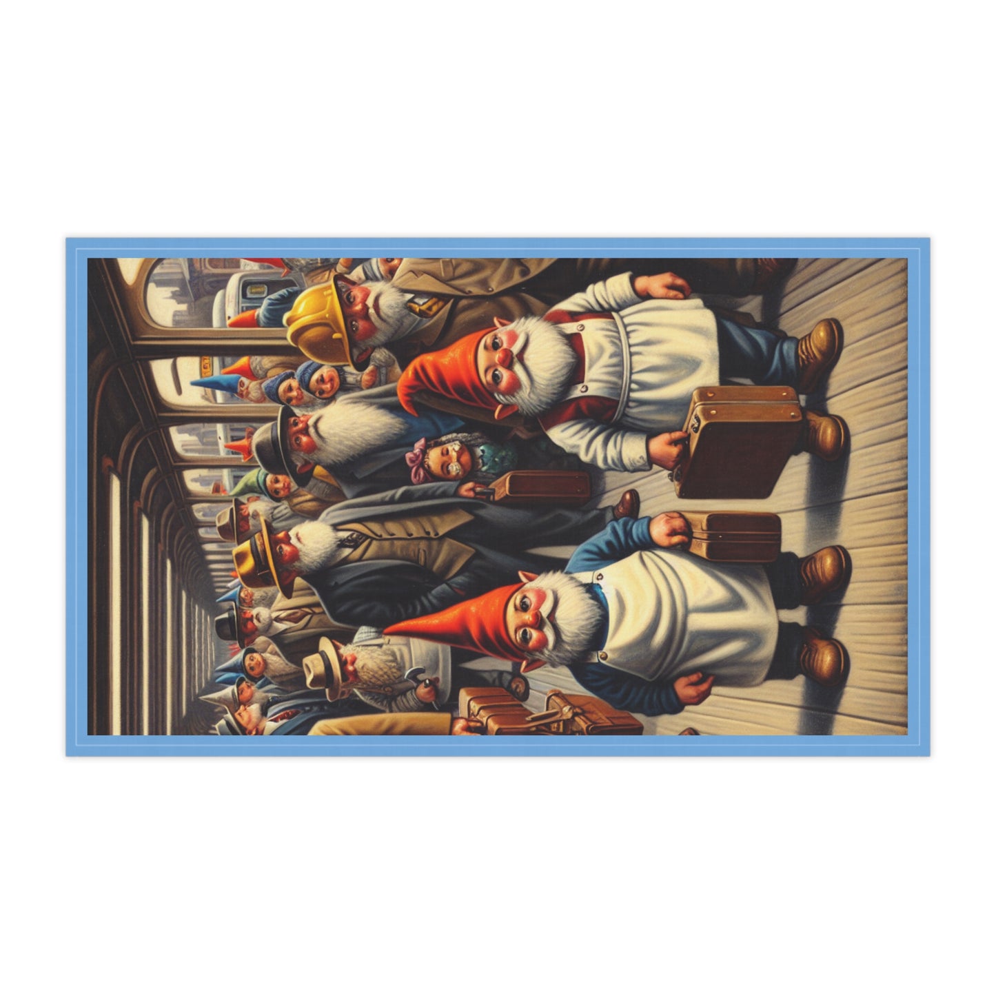 The Gnome-mute Home Tea Towels