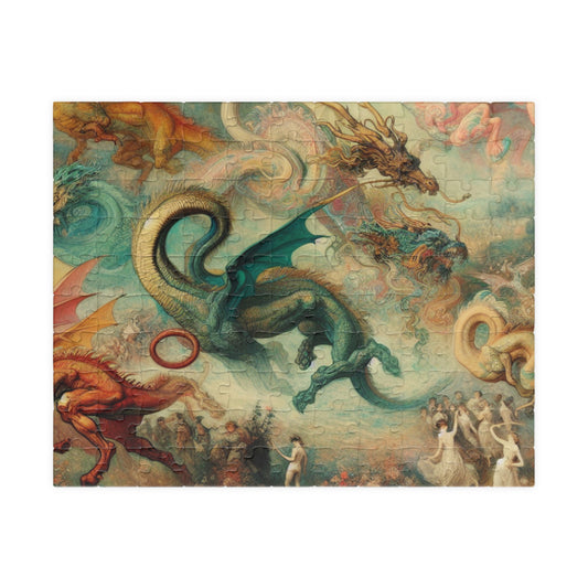 Degas Dreams of Dragons Puzzle (110, 252, 520, 1014-piece)