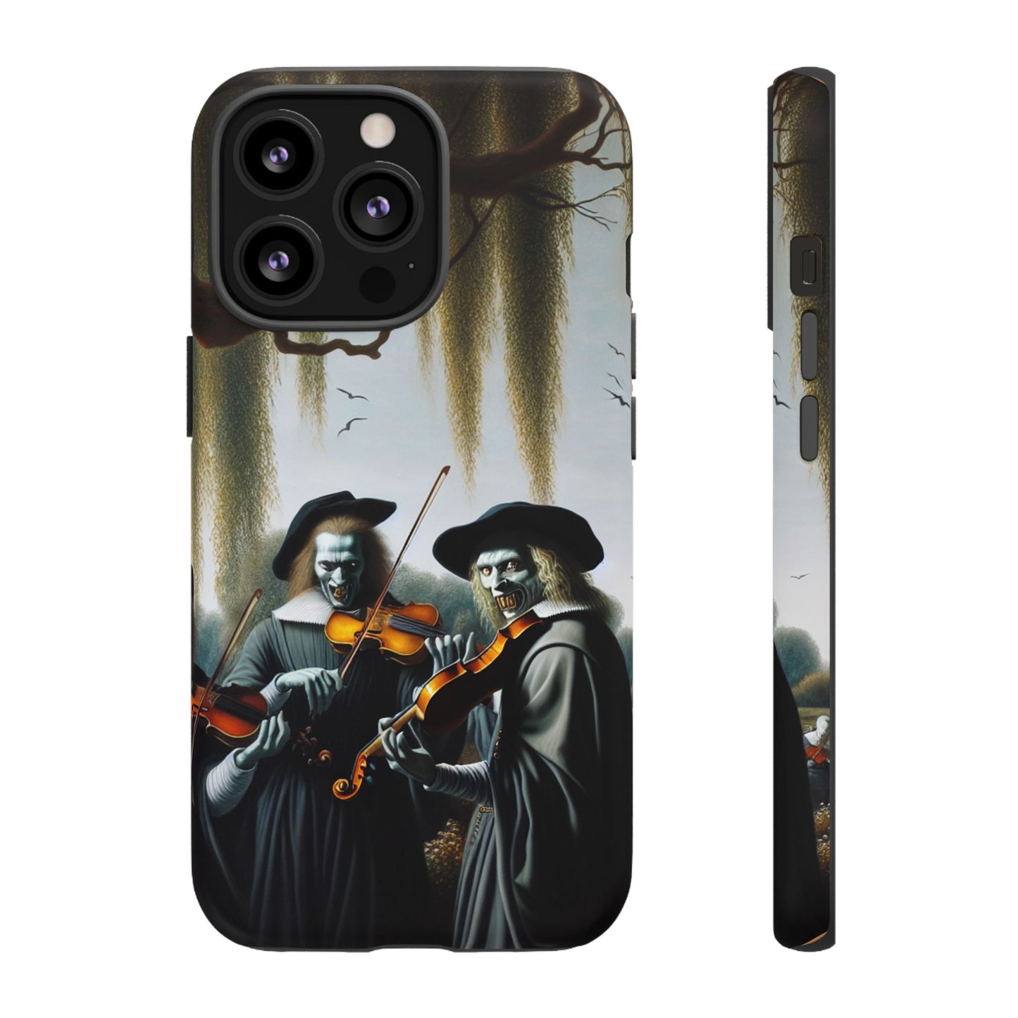 Vermeer's Vampire Violinists Phone Case - IPHONE