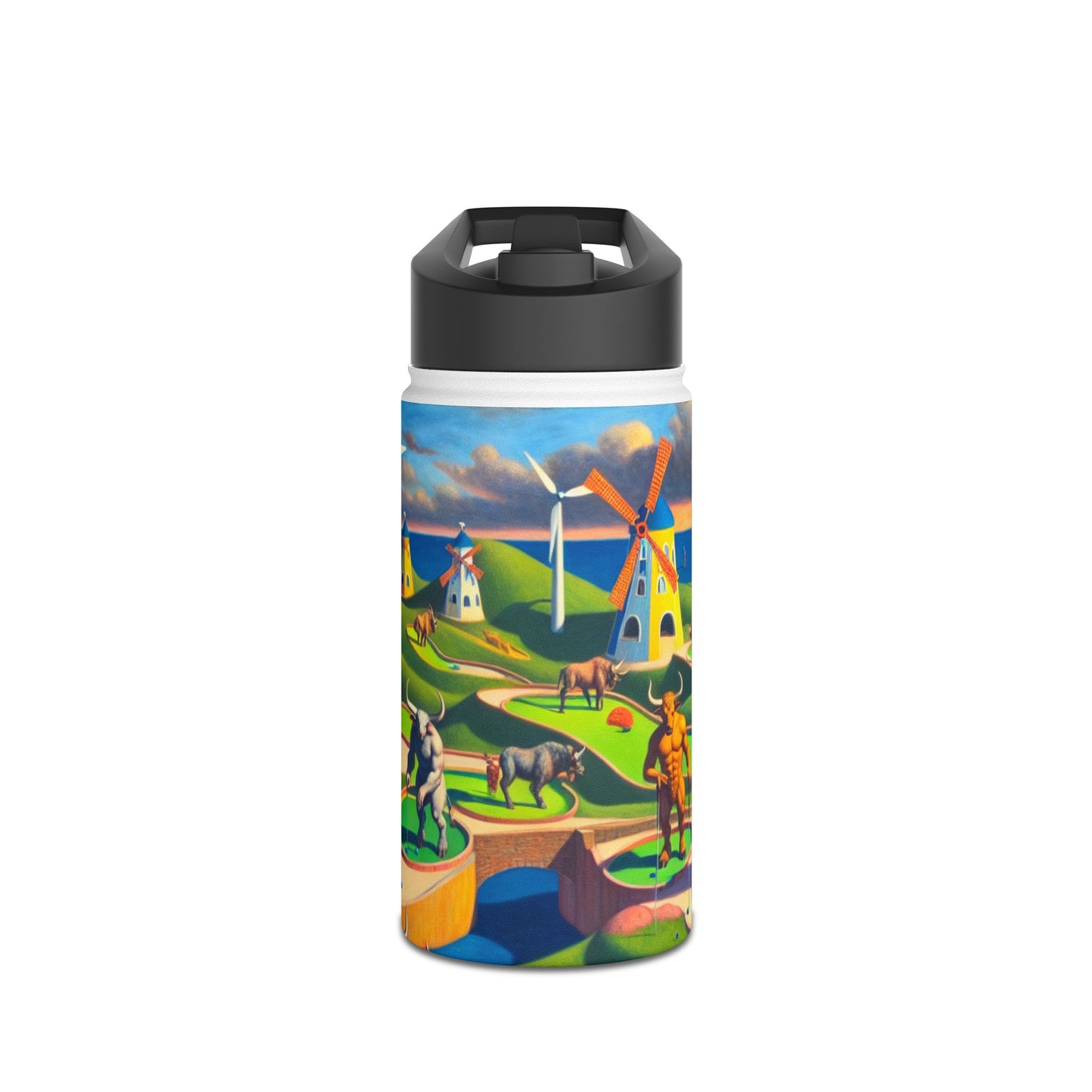 Mini-taur Golf Stainless Steel Water Bottle