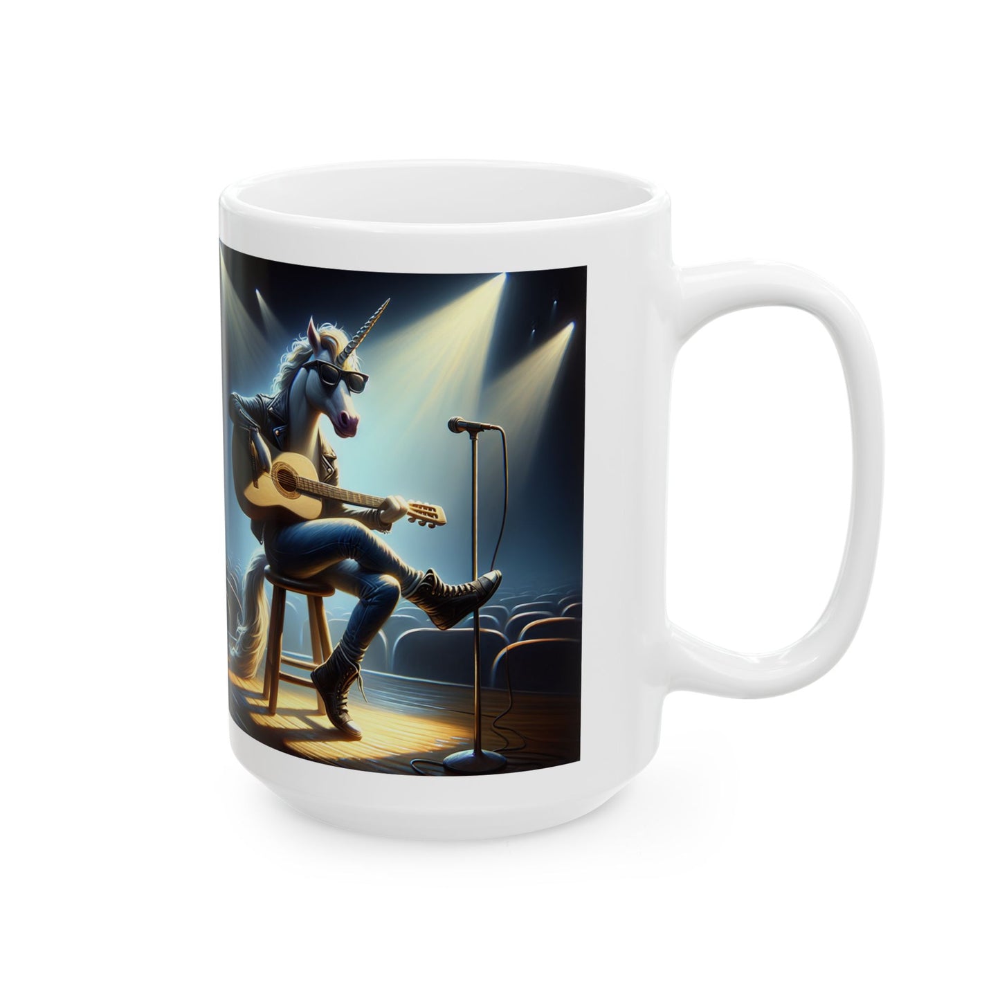 Unicorn Unplugged Ceramic Mug