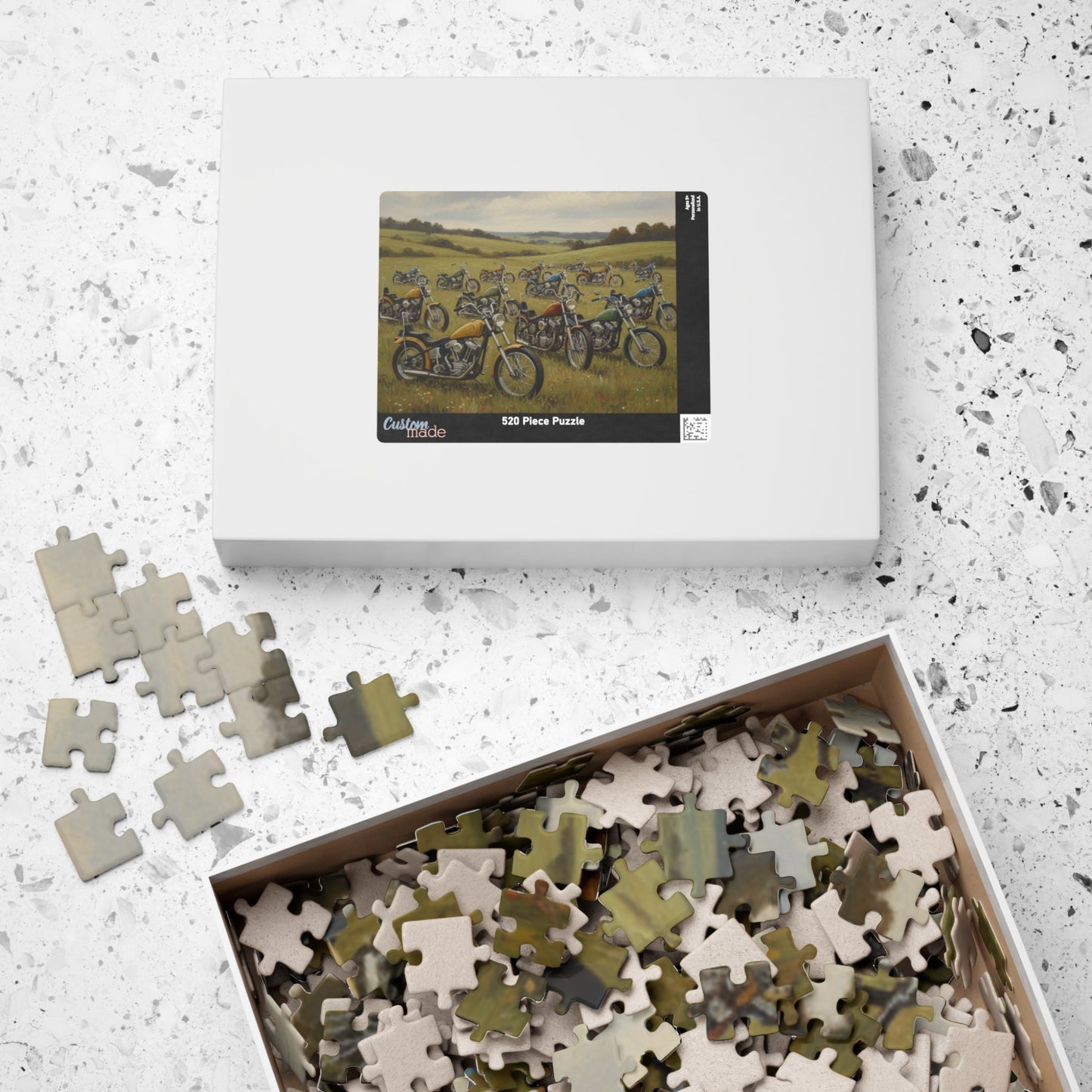 Wild Motorcycles Puzzle (110, 252, 520, 1014-piece)