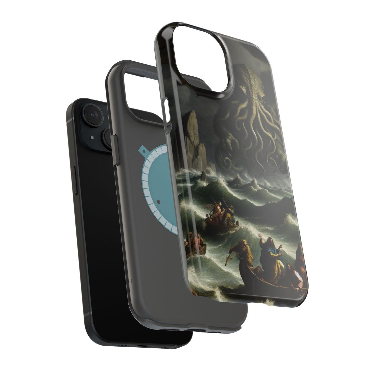 Cthulhu in the Storm Magnetic iPhone Case