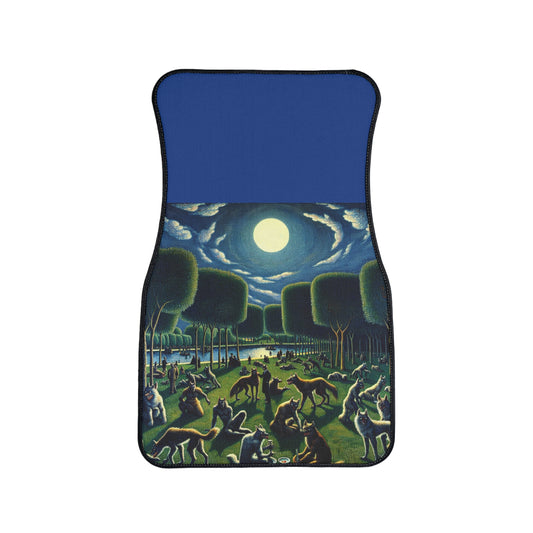 Werewolves at the Waterfront Car Floor Mat