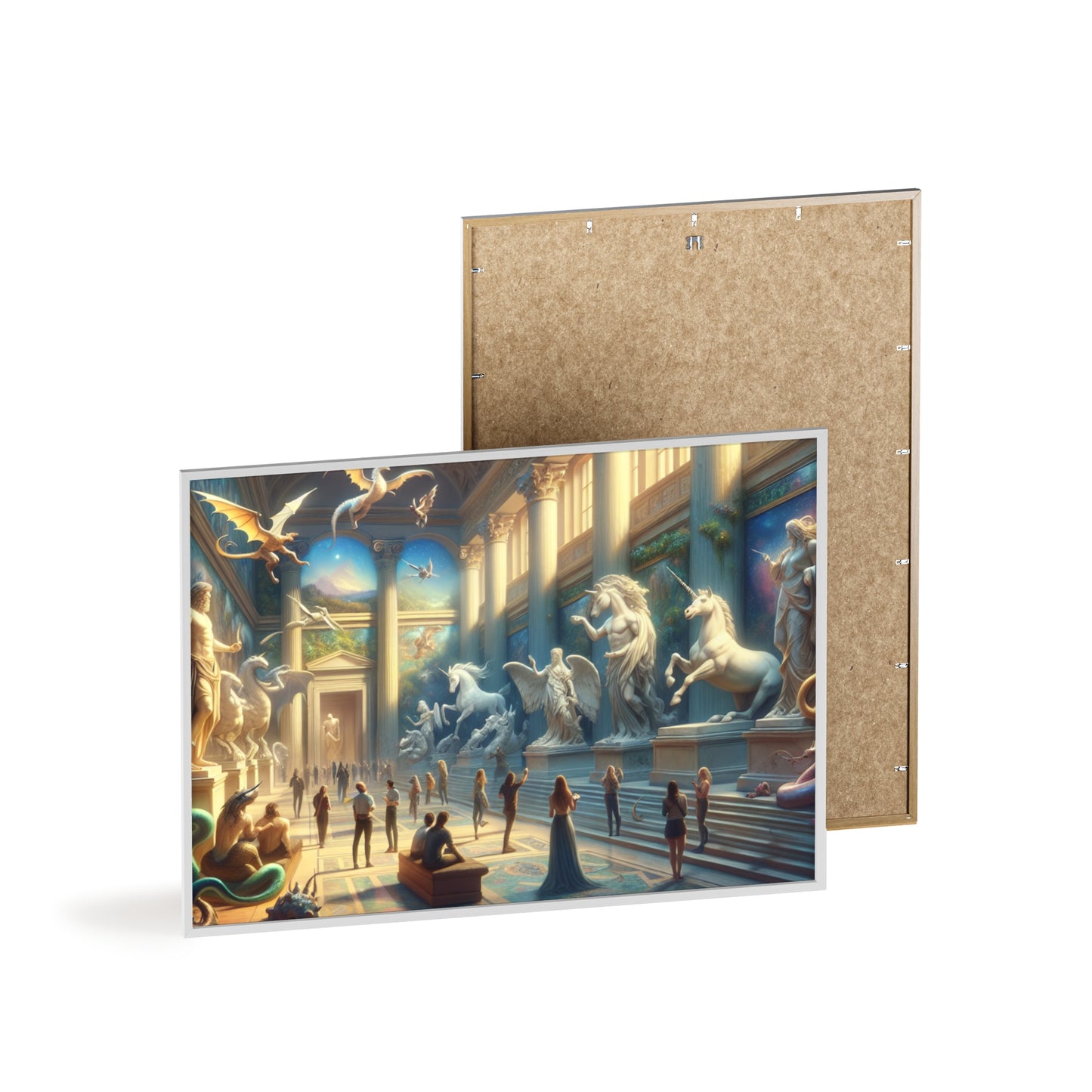 Framed Atlantis Atrium Poster