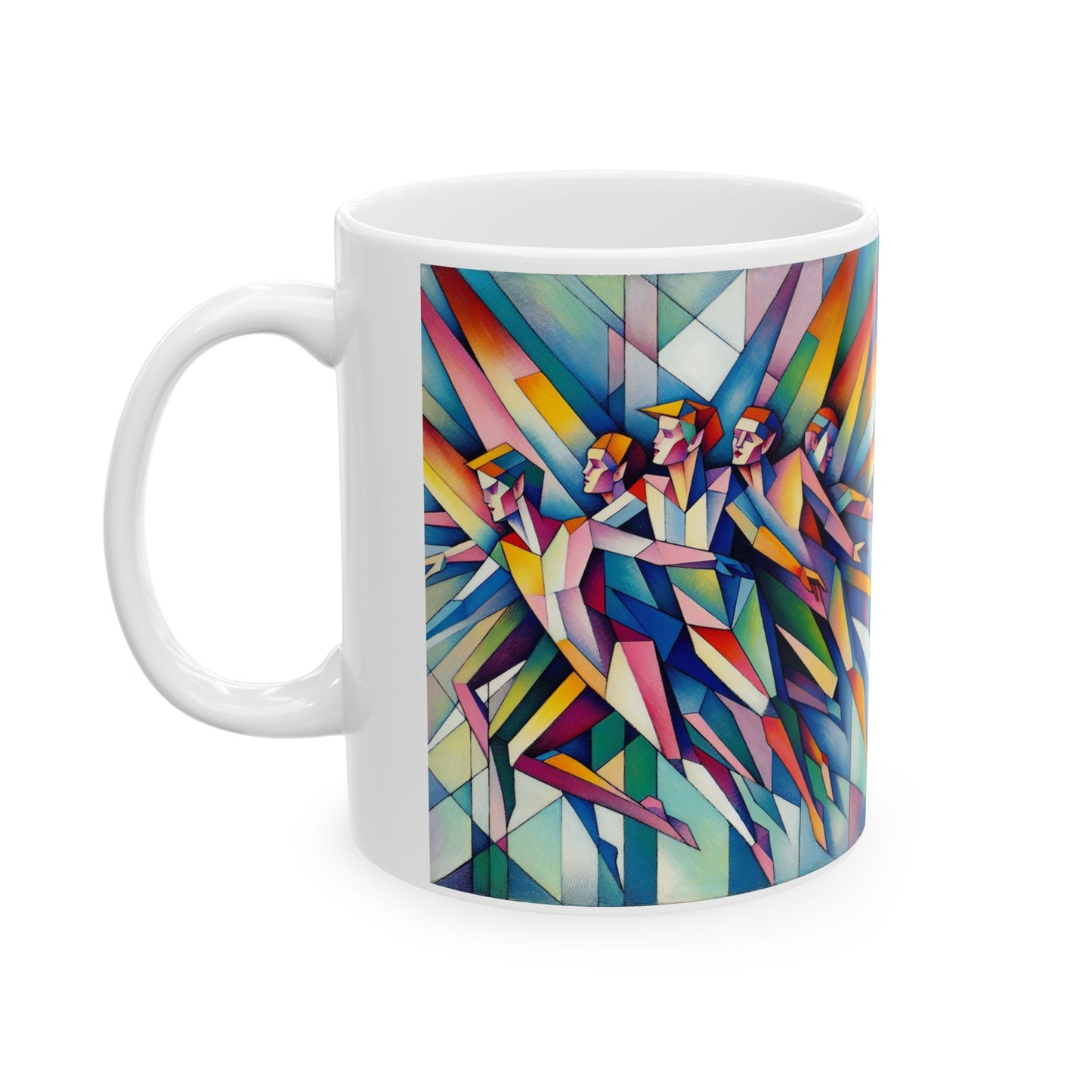Picasso's Pixies Ceramic Mug