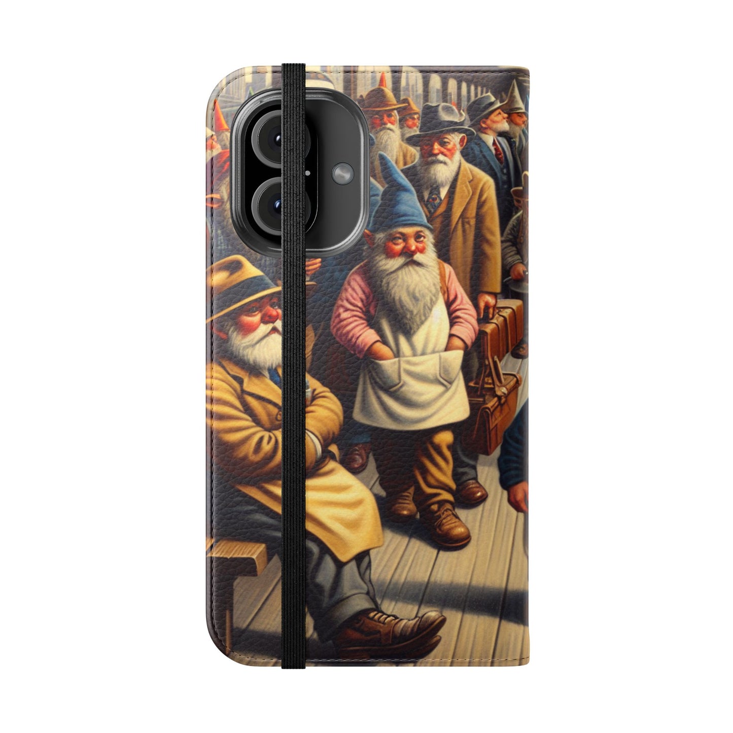 The Gnome-mute Home Flip Case - iPhone/Galaxy