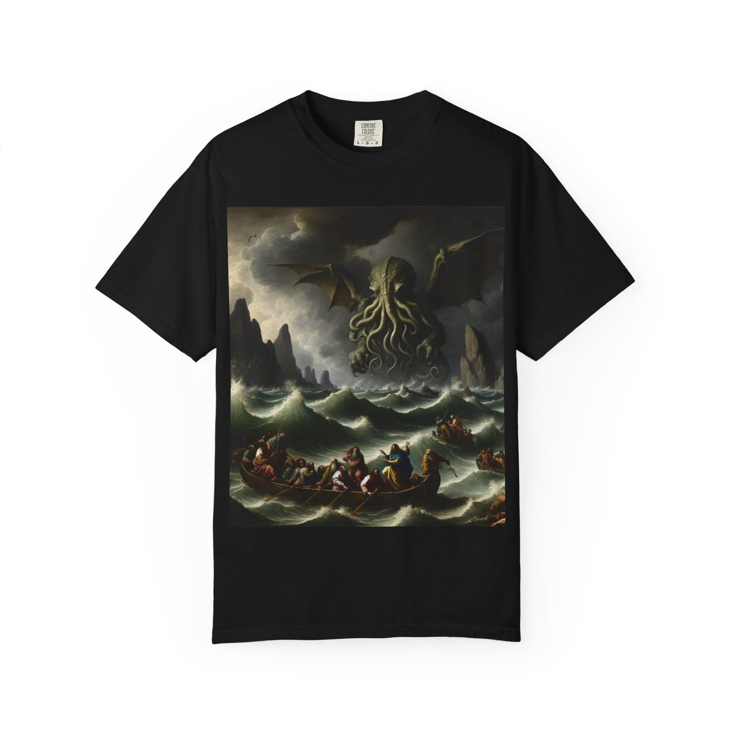 Cthulhu in the Storm T-Shirt