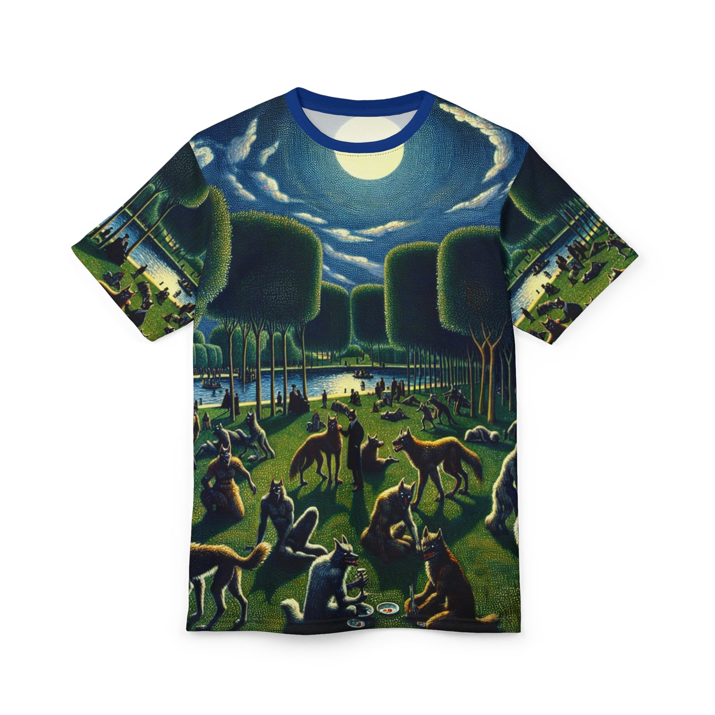 Werewolves at the Waterfront All Over Print Tee