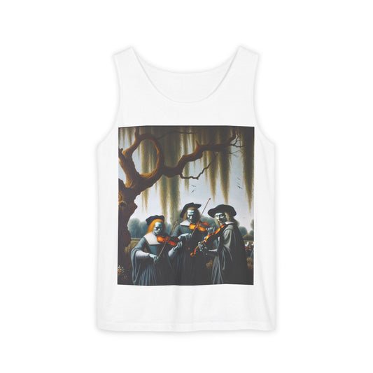 Vermeer's Vampire Violinists Unisex Tank Top