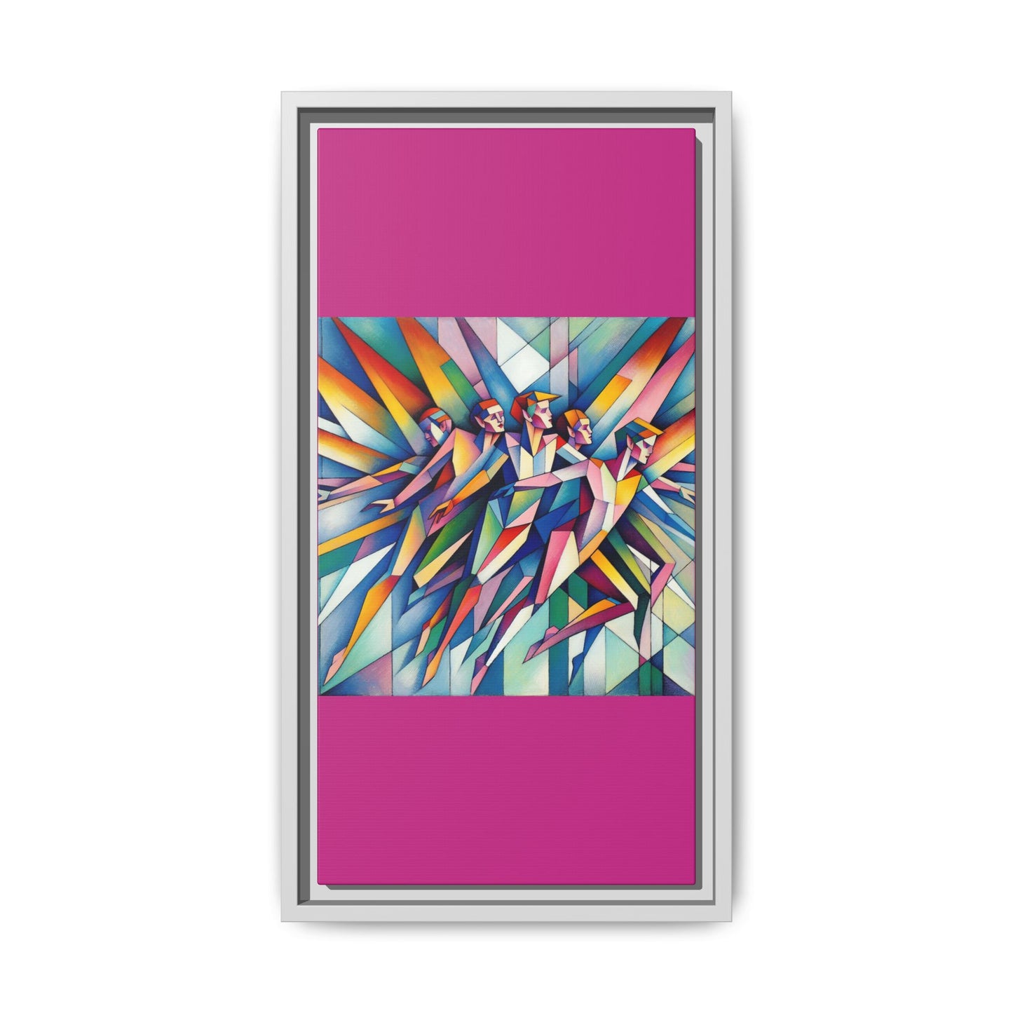 Picasso's Pixies Canvas, Framed (Multi-color)