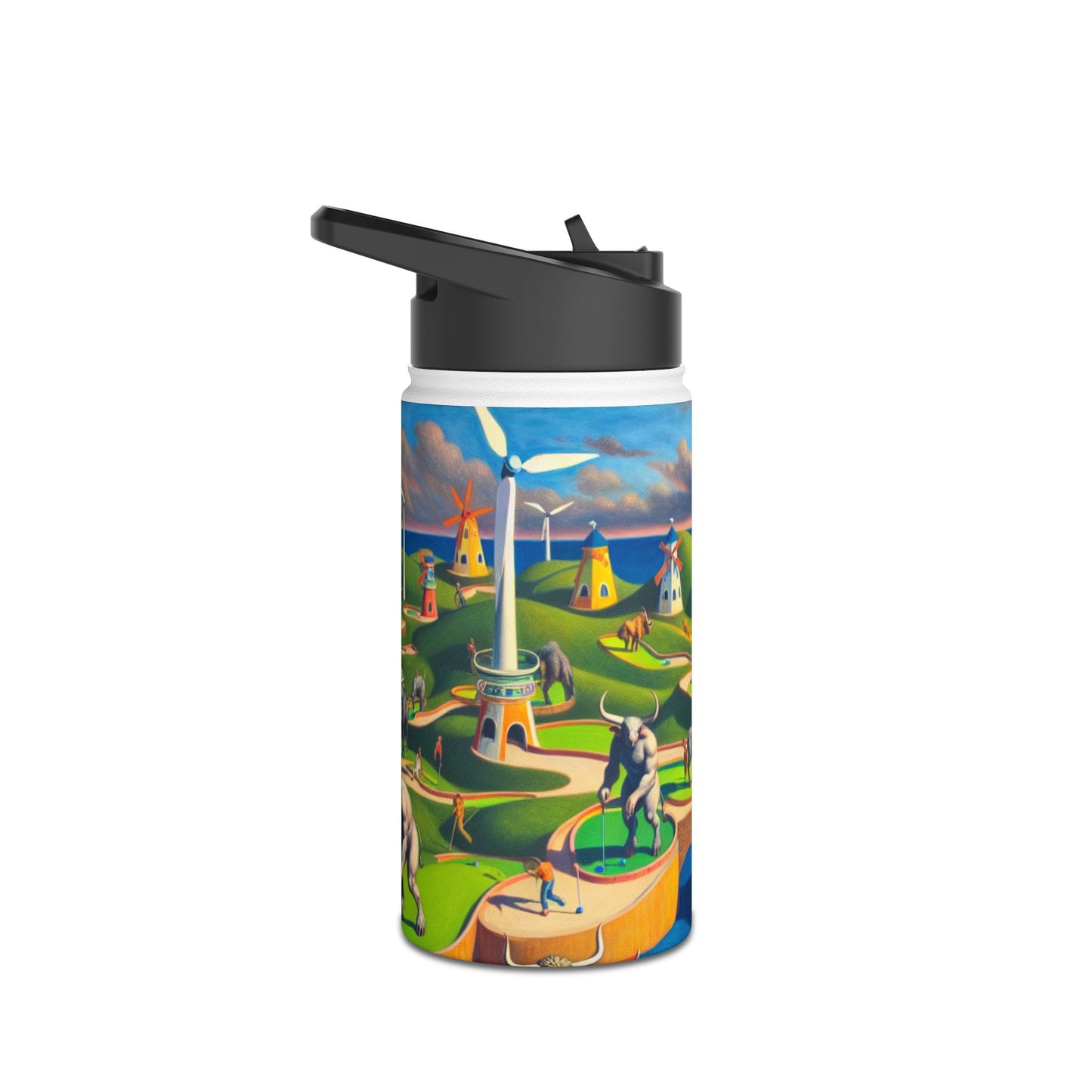 Mini-taur Golf Stainless Steel Water Bottle