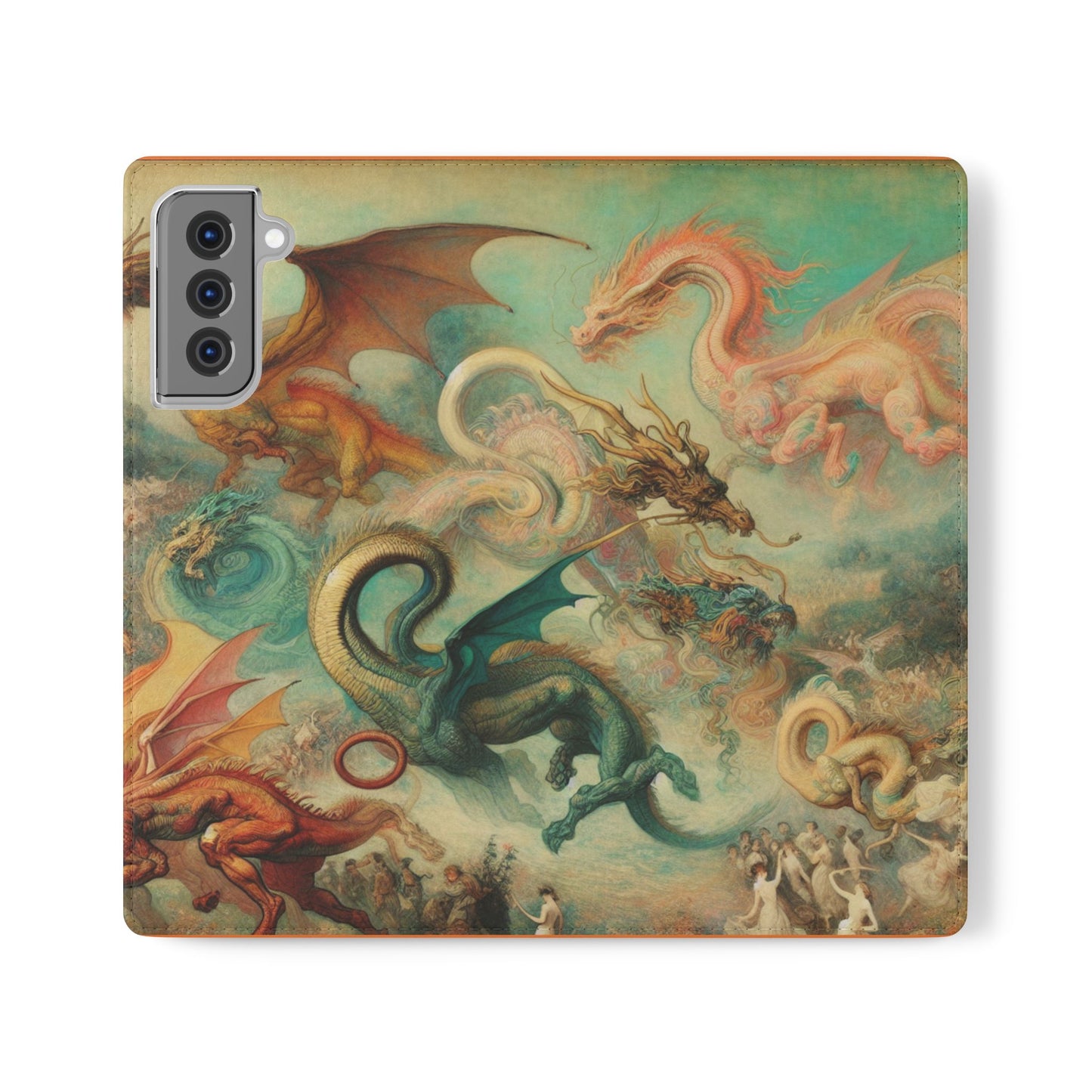 Degas Dreams of Dragons Flip Cases for iPhones