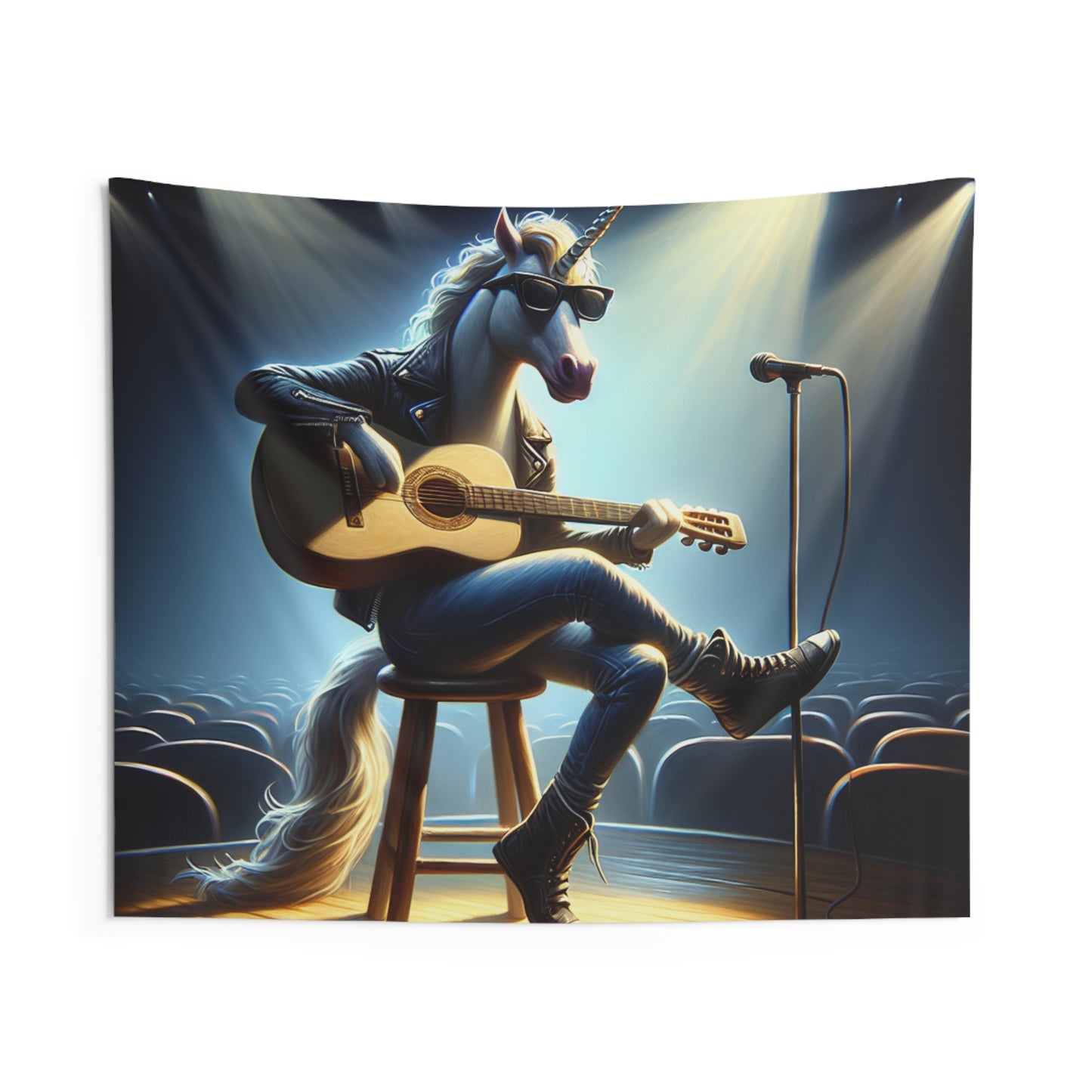 Unicorn Unplugged Wall Tapestry