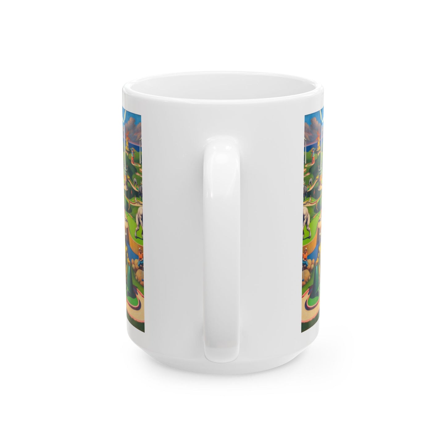 Mini-taur Golf Ceramic Mug