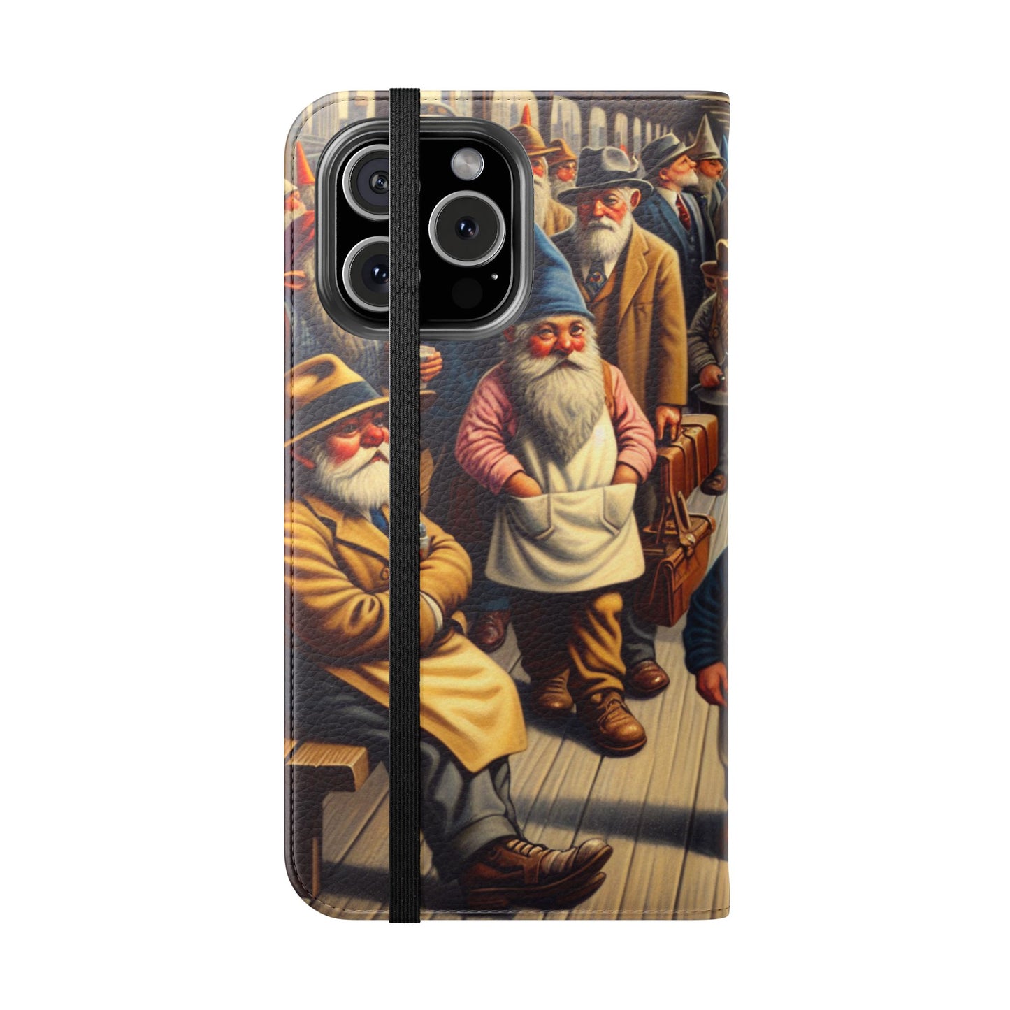 The Gnome-mute Home Flip Case - iPhone/Galaxy