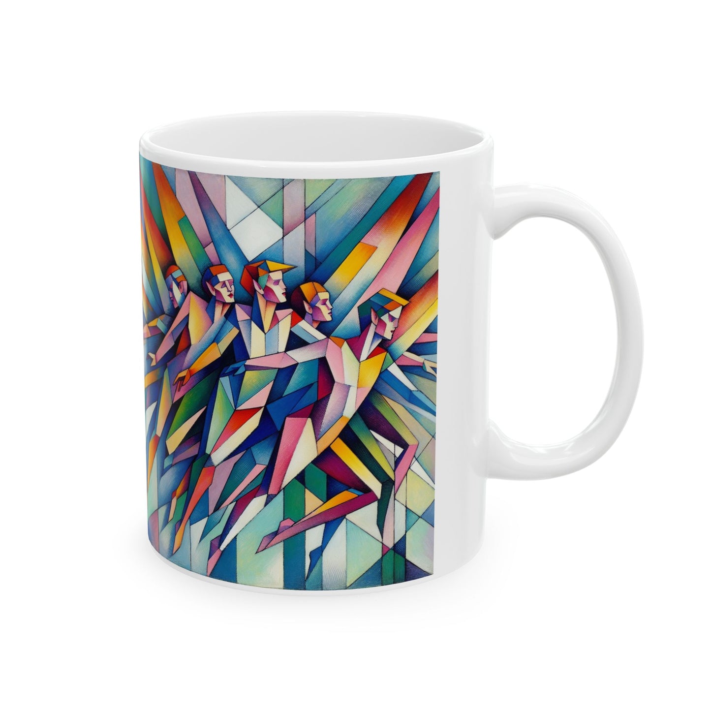 Picasso's Pixies Ceramic Mug