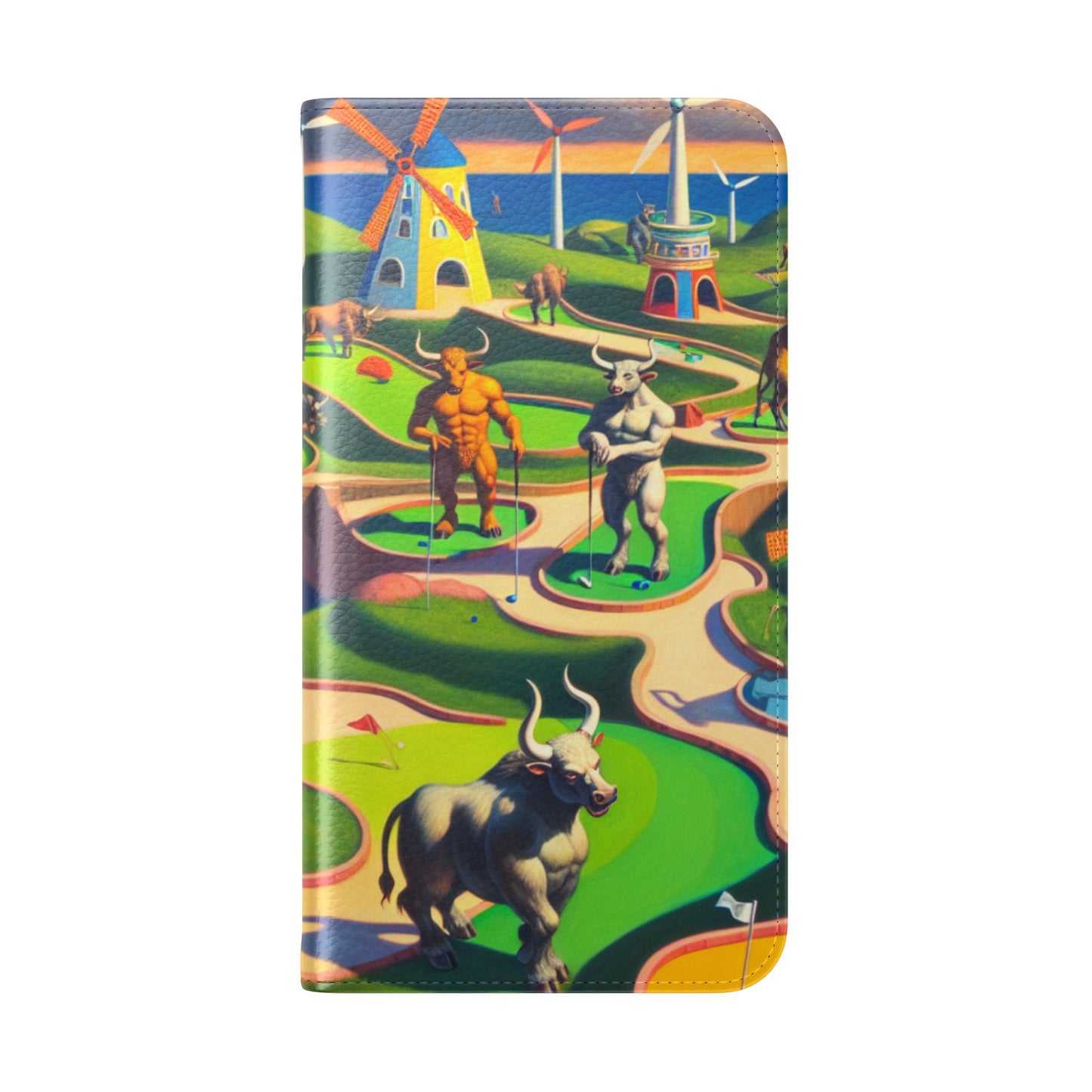 Mini-taur Golf Flip Case - iPhone/Galaxy