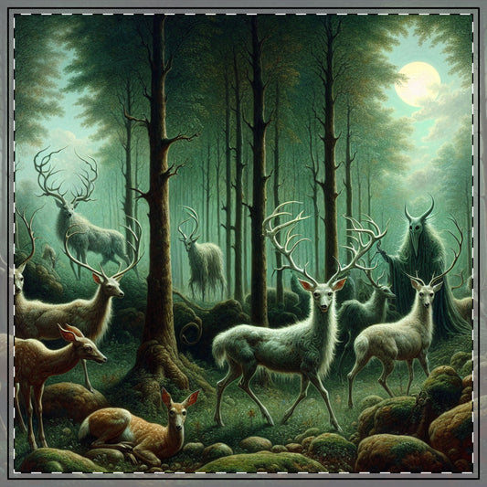 Wendigo Shepherd Atrium Tablecloth