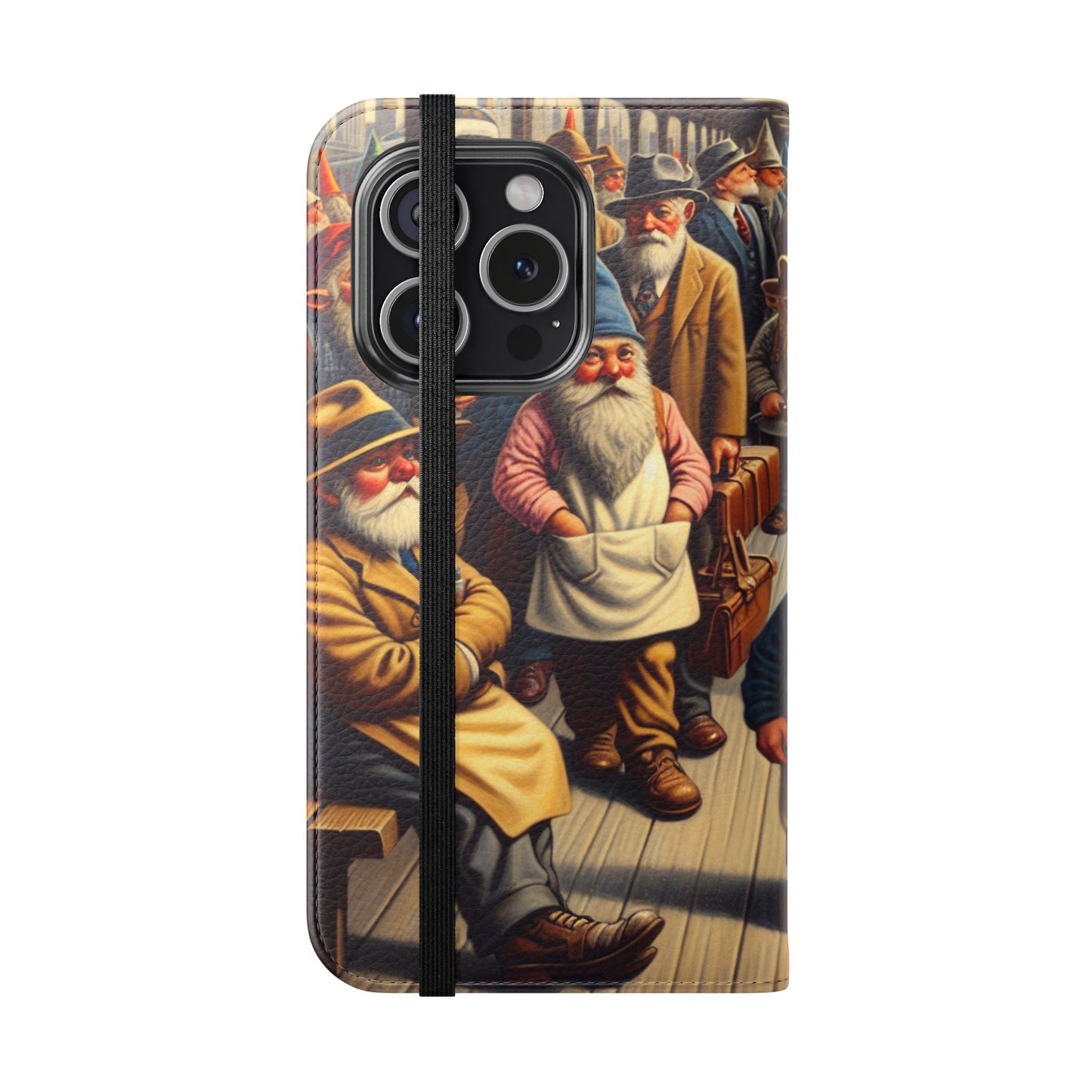 The Gnome-mute Home Flip Case - iPhone/Galaxy