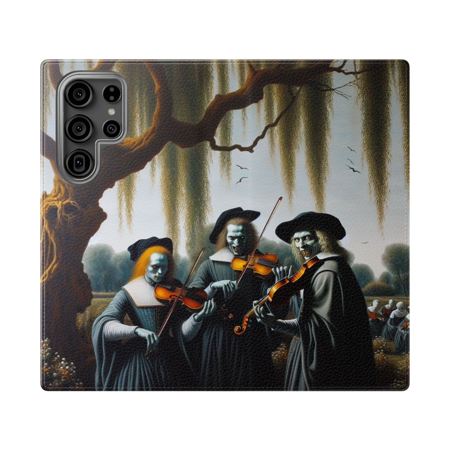 Vermeer's Vampire Violinists Flip Cases for iPhones