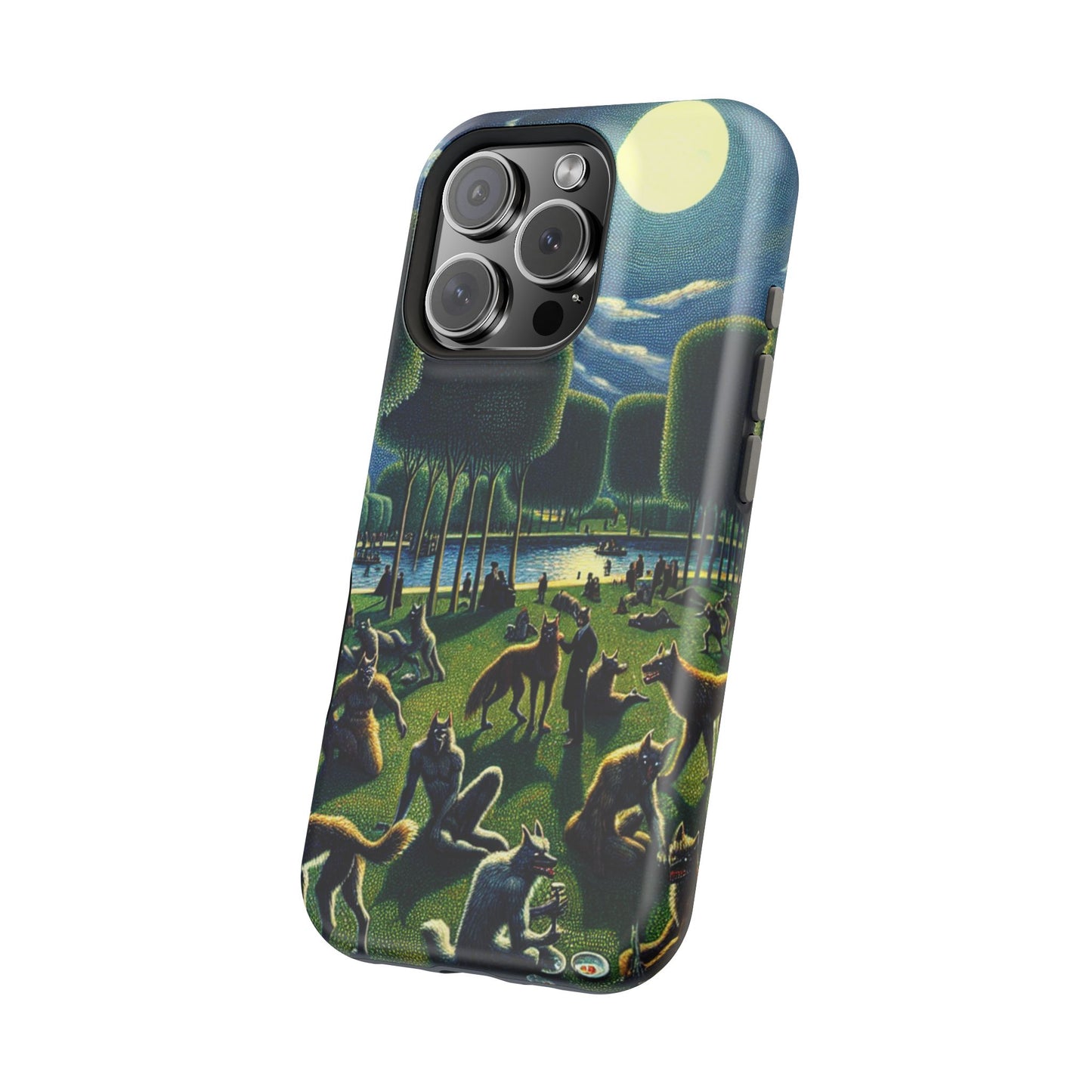 Werewolves at the Waterfront Magnetic iPhone Case