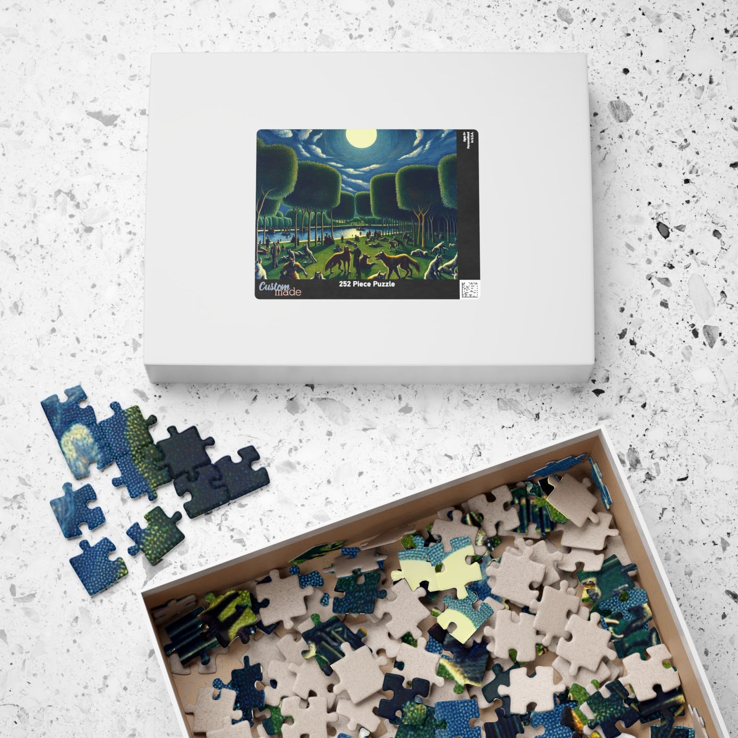 Werewolves at the Waterfront Puzzle (110, 252, 520, 1014-piece)