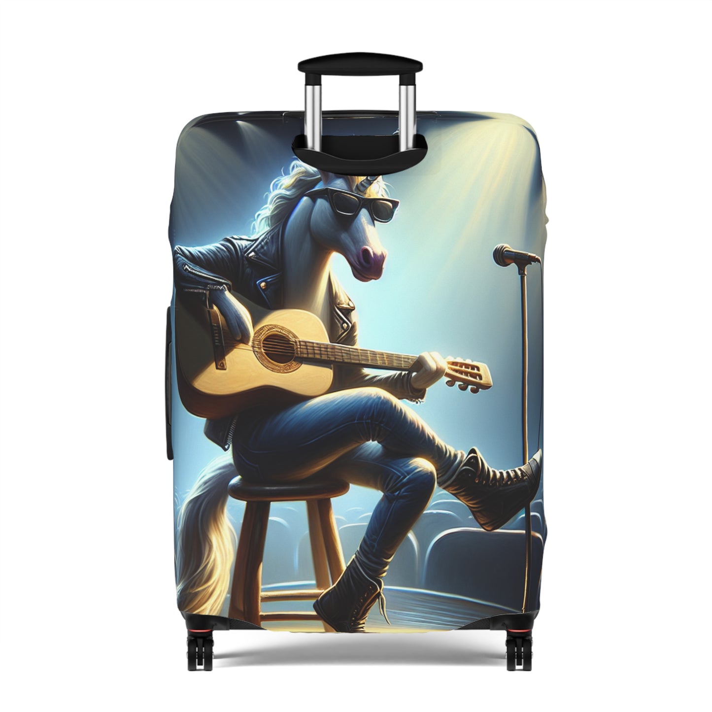 Unicorn Unplugged Luggage Cover