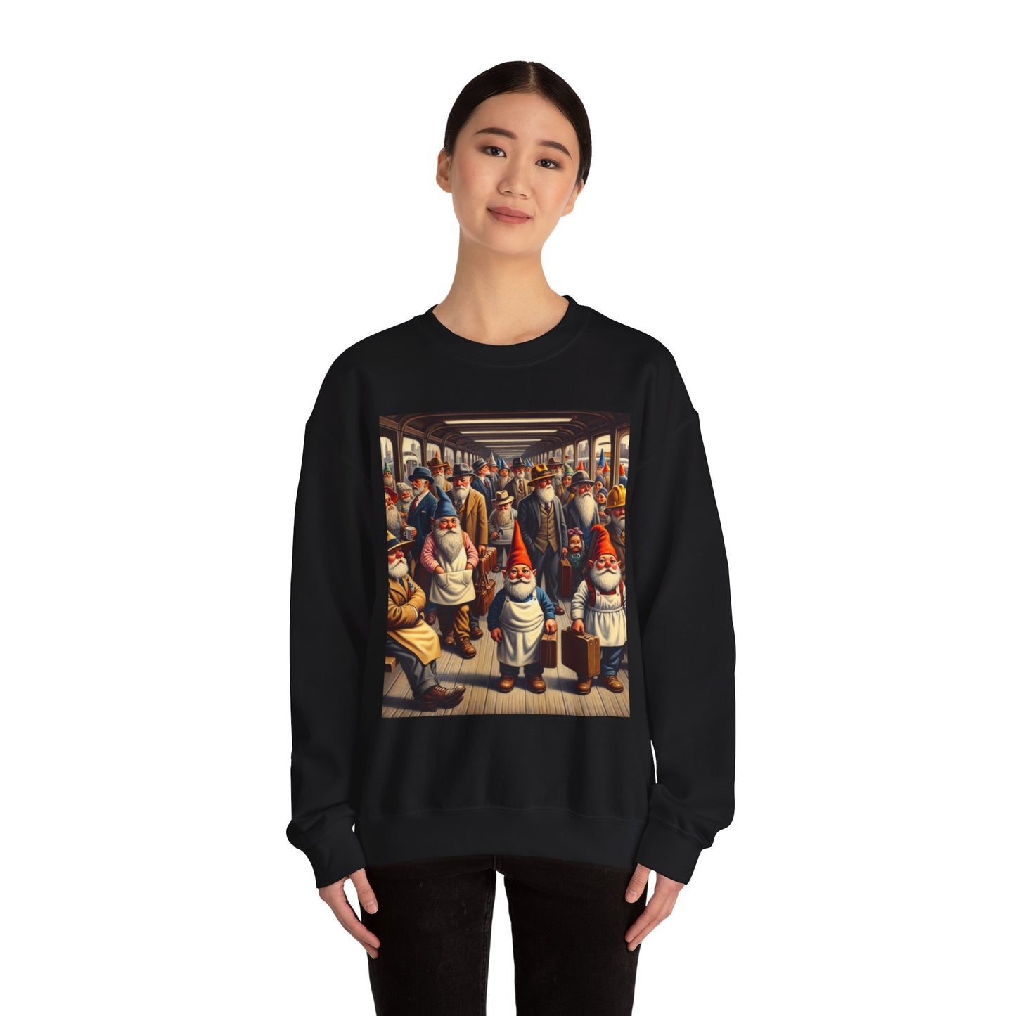 The Gnome-mute Home Crewneck Sweatshirt