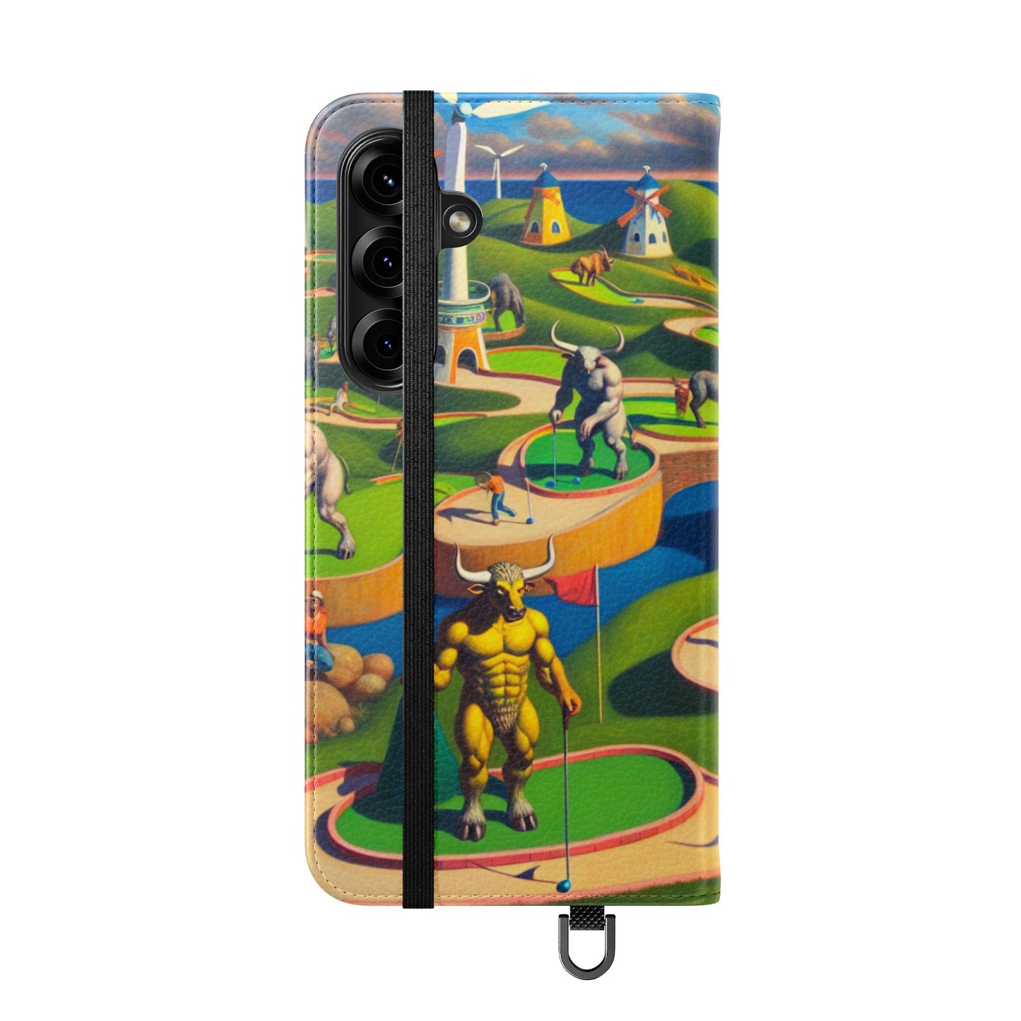 Mini-taur Golf Flip Case - iPhone/Galaxy