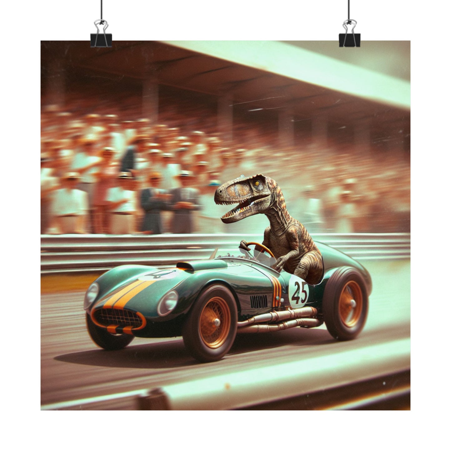 Velocity Raptor Poster