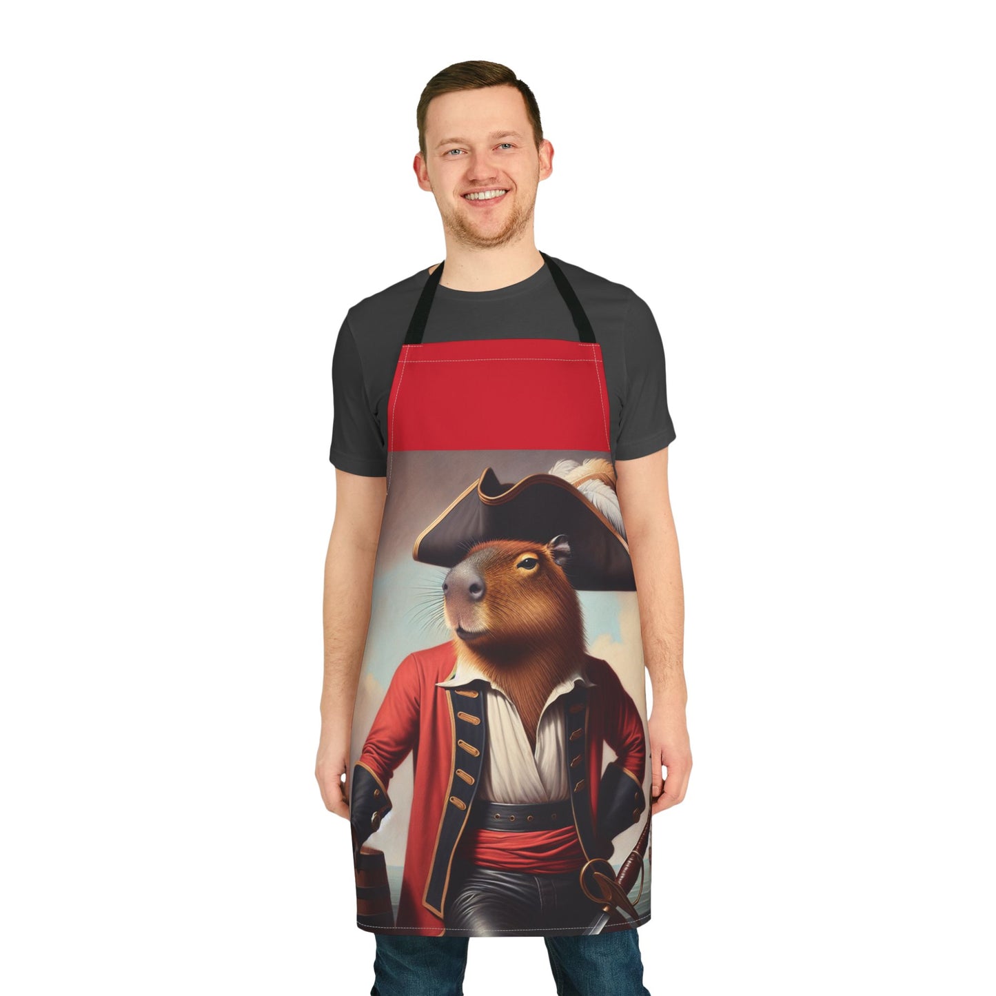 Captain Capybara Home Apron