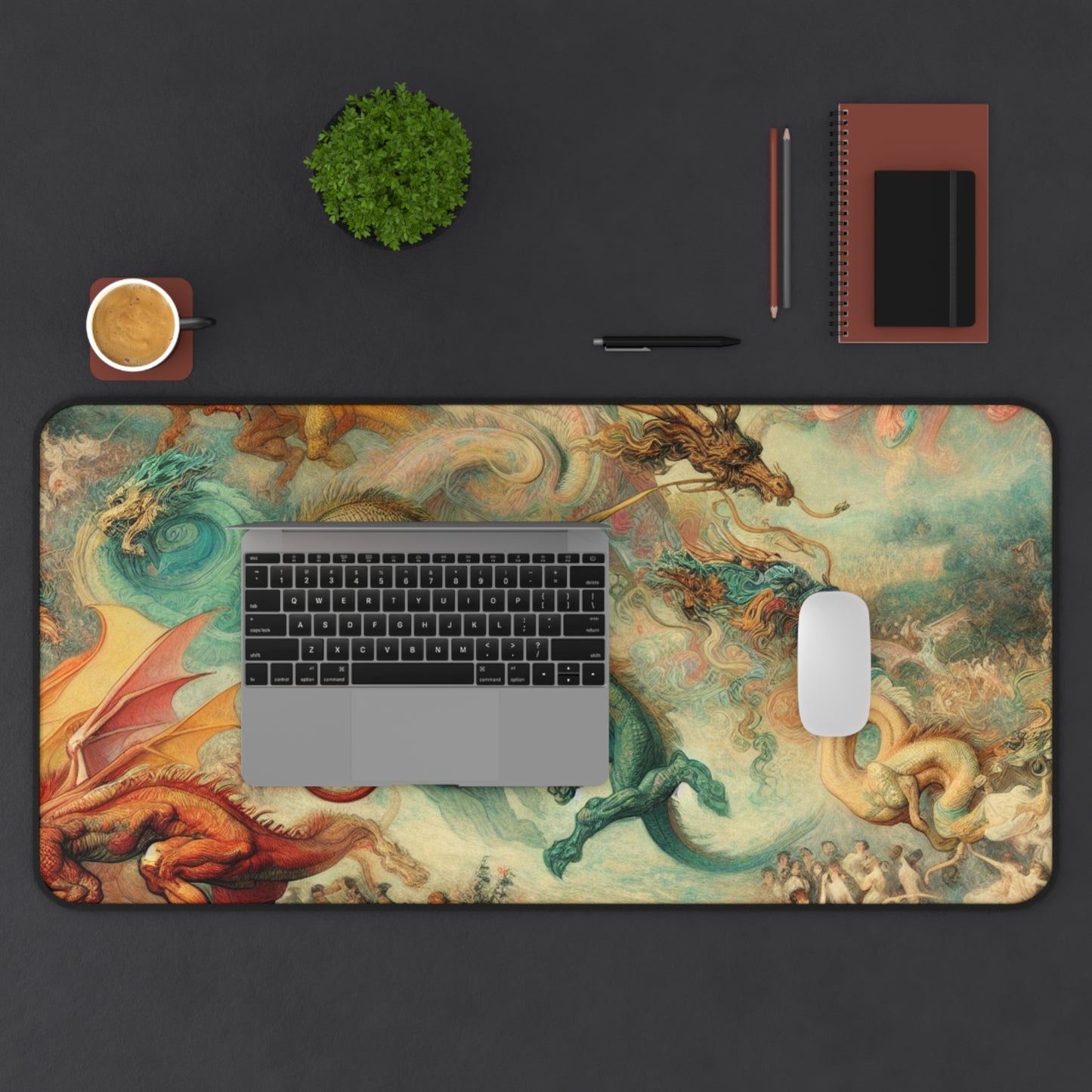 Degas Dreams of Dragons Desk Mat