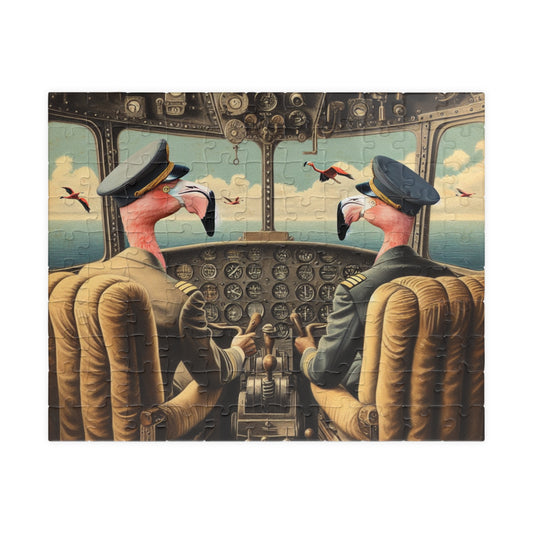 Flamingo Flight Deck Puzzle (110, 252, 520, 1014-piece)
