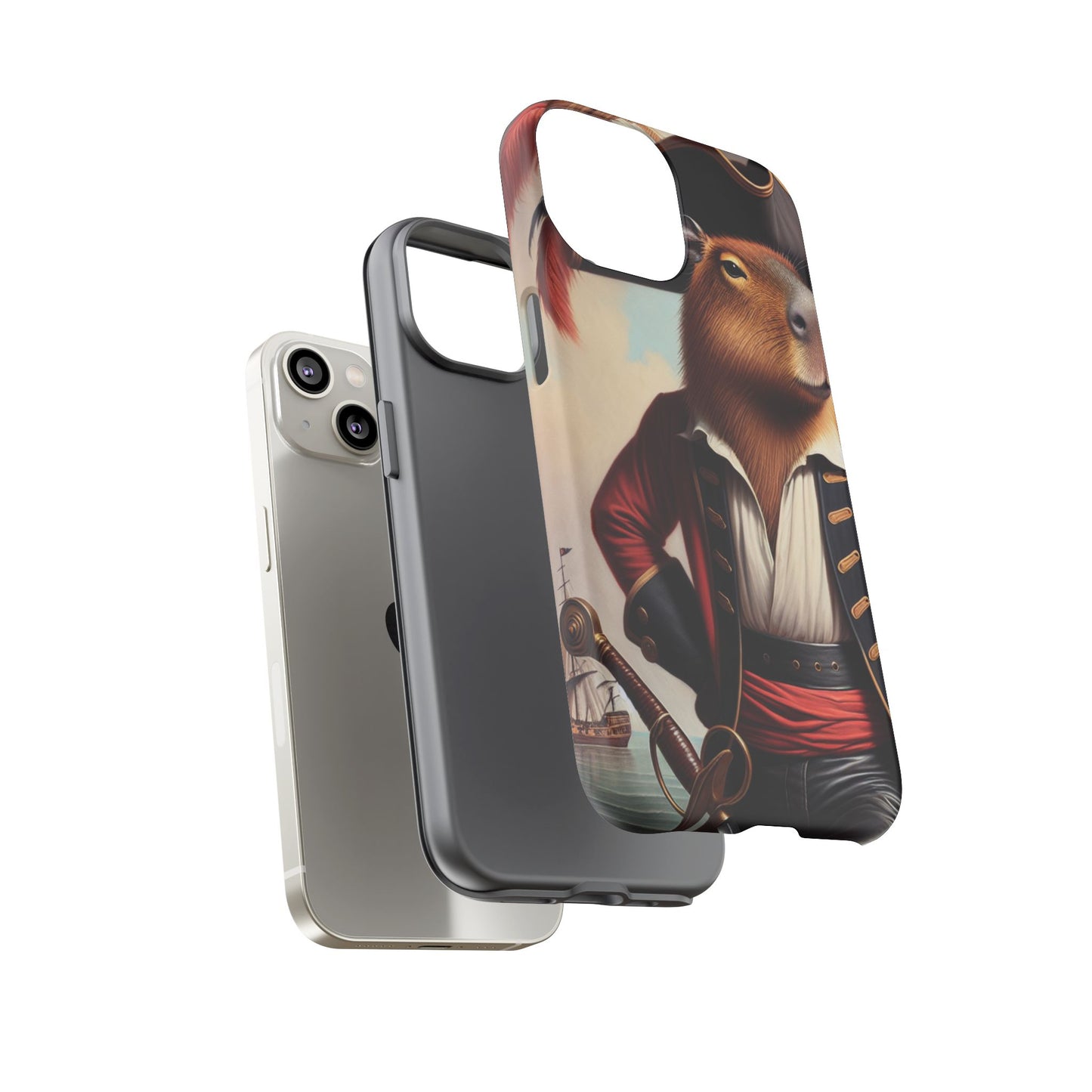Captain Capybara Phone Case - IPHONE
