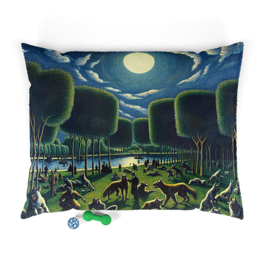Werewolves at the Waterfront Pet Bed