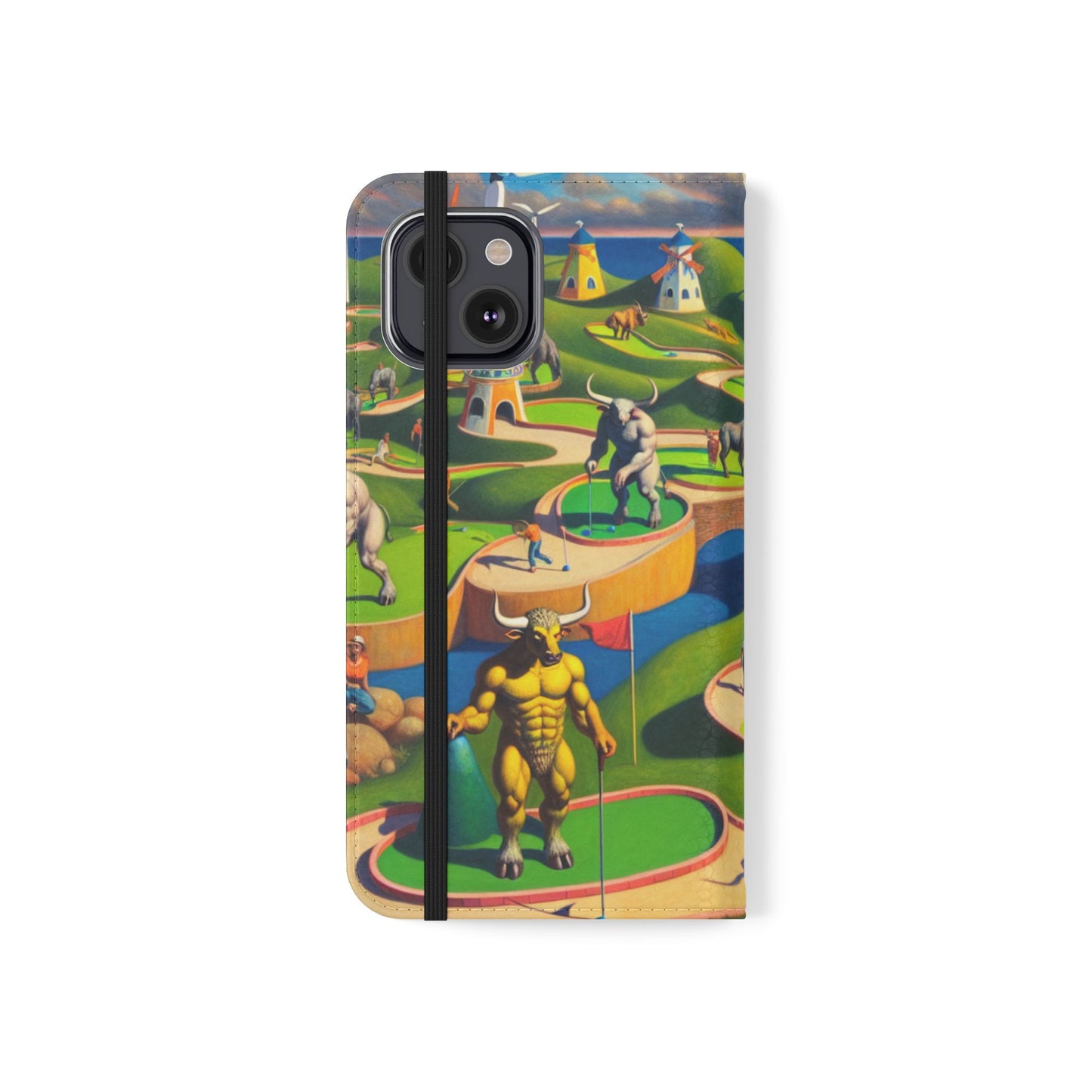Mini-taur Golf Flip Case - iPhone/Galaxy