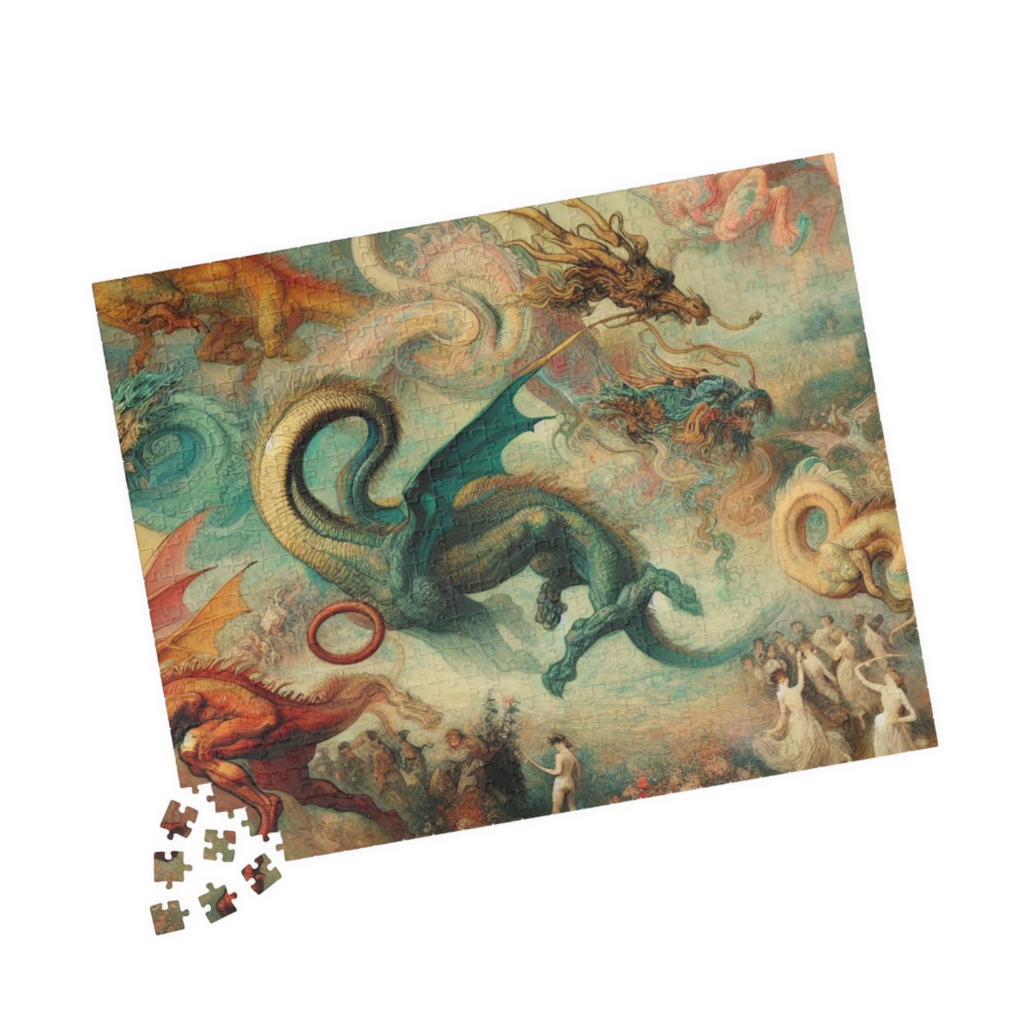 Degas Dreams of Dragons Puzzle (110, 252, 520, 1014-piece)