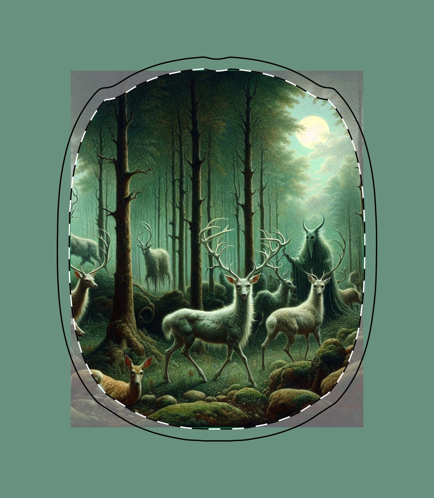 Wendigo Shepherd AirPod Max Case