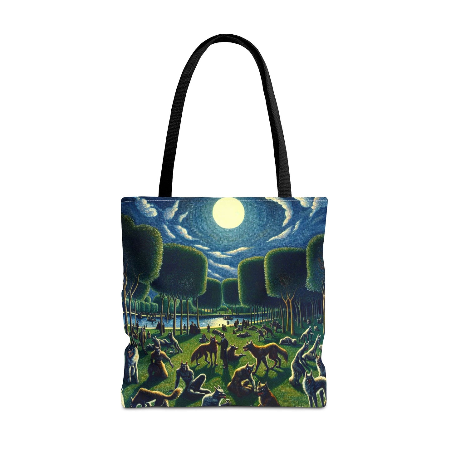 Werewolves at the Waterfront Tote Bag