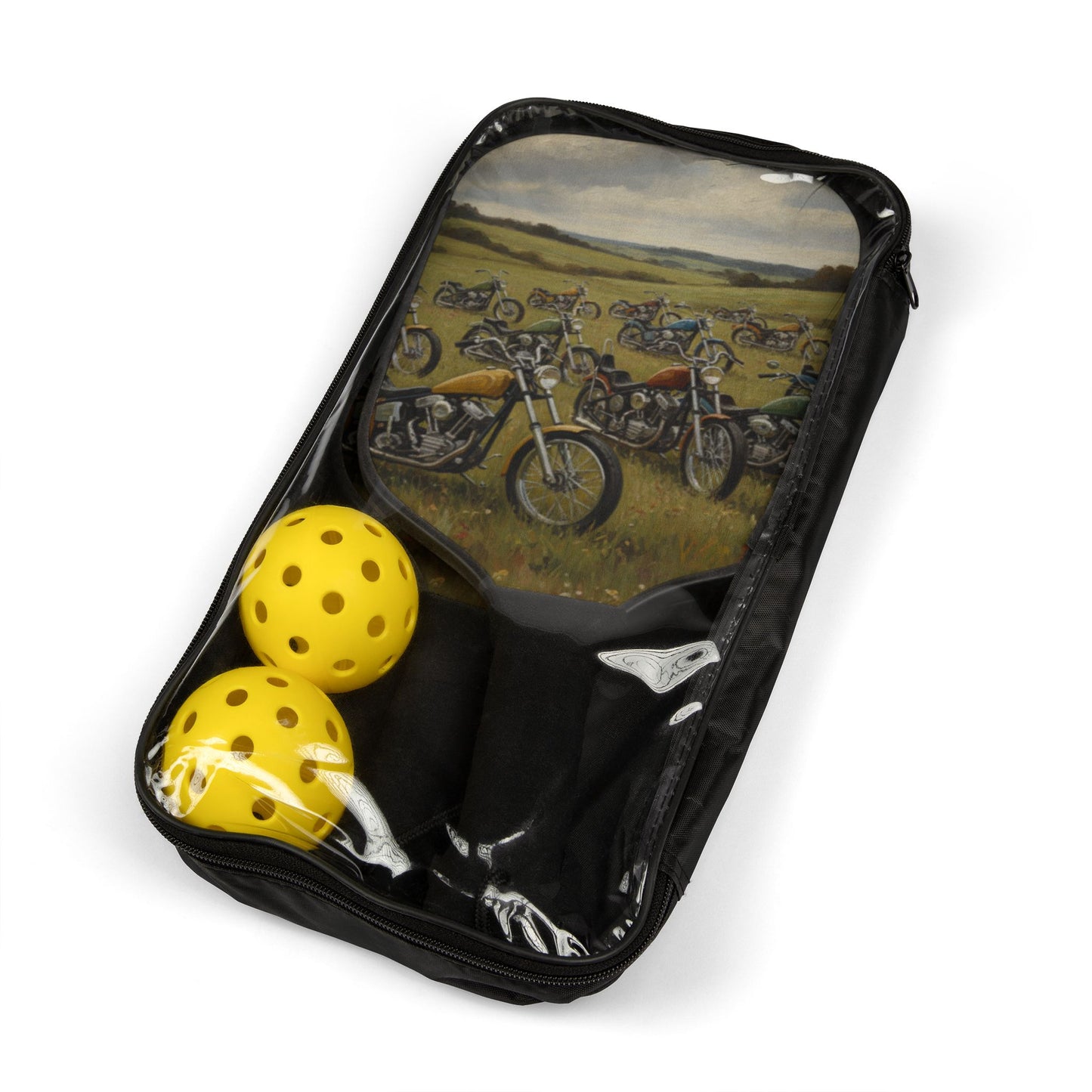 Wild Motorcycles Printed Pickleball Kit