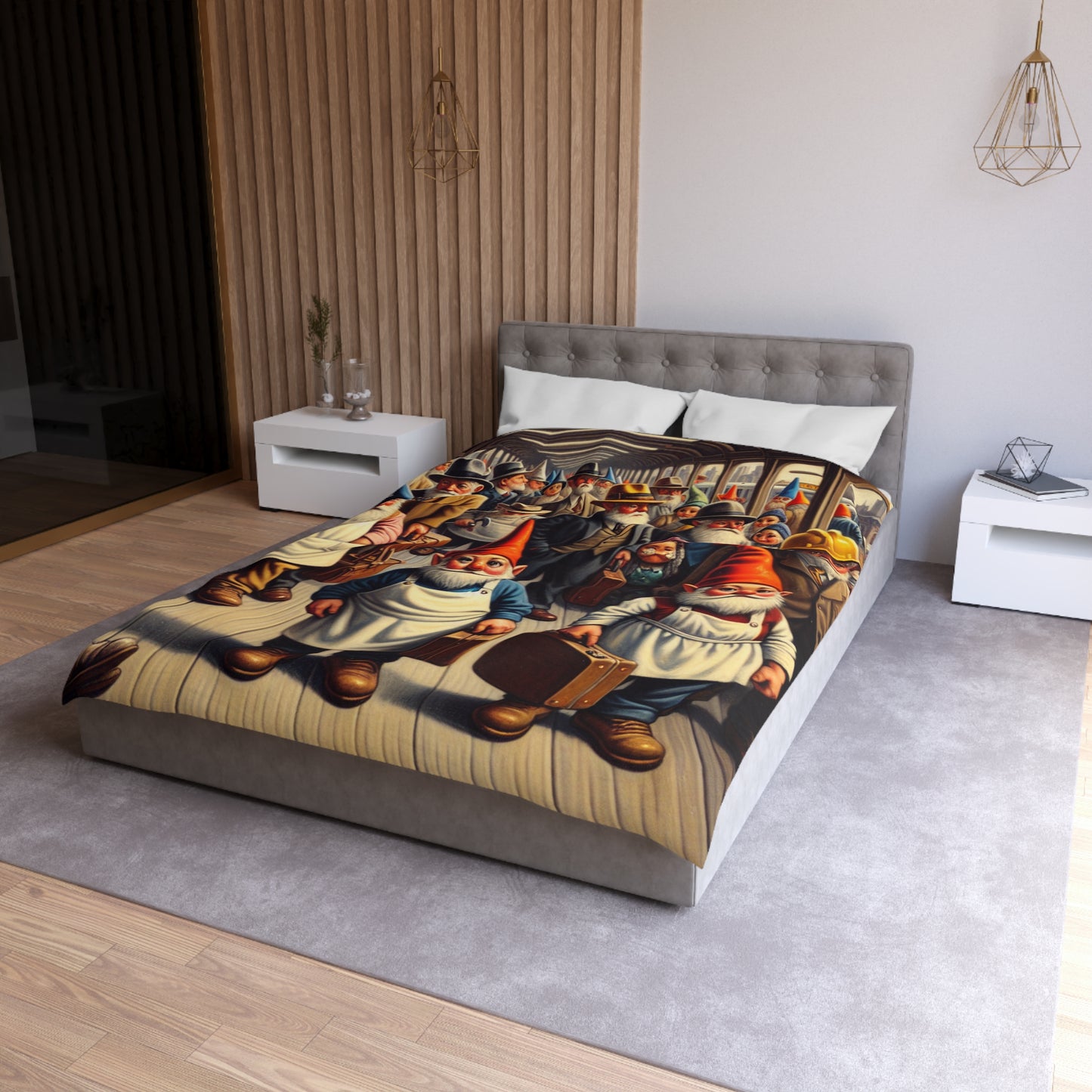 The Gnome-mute Home Microfiber Duvet Cover